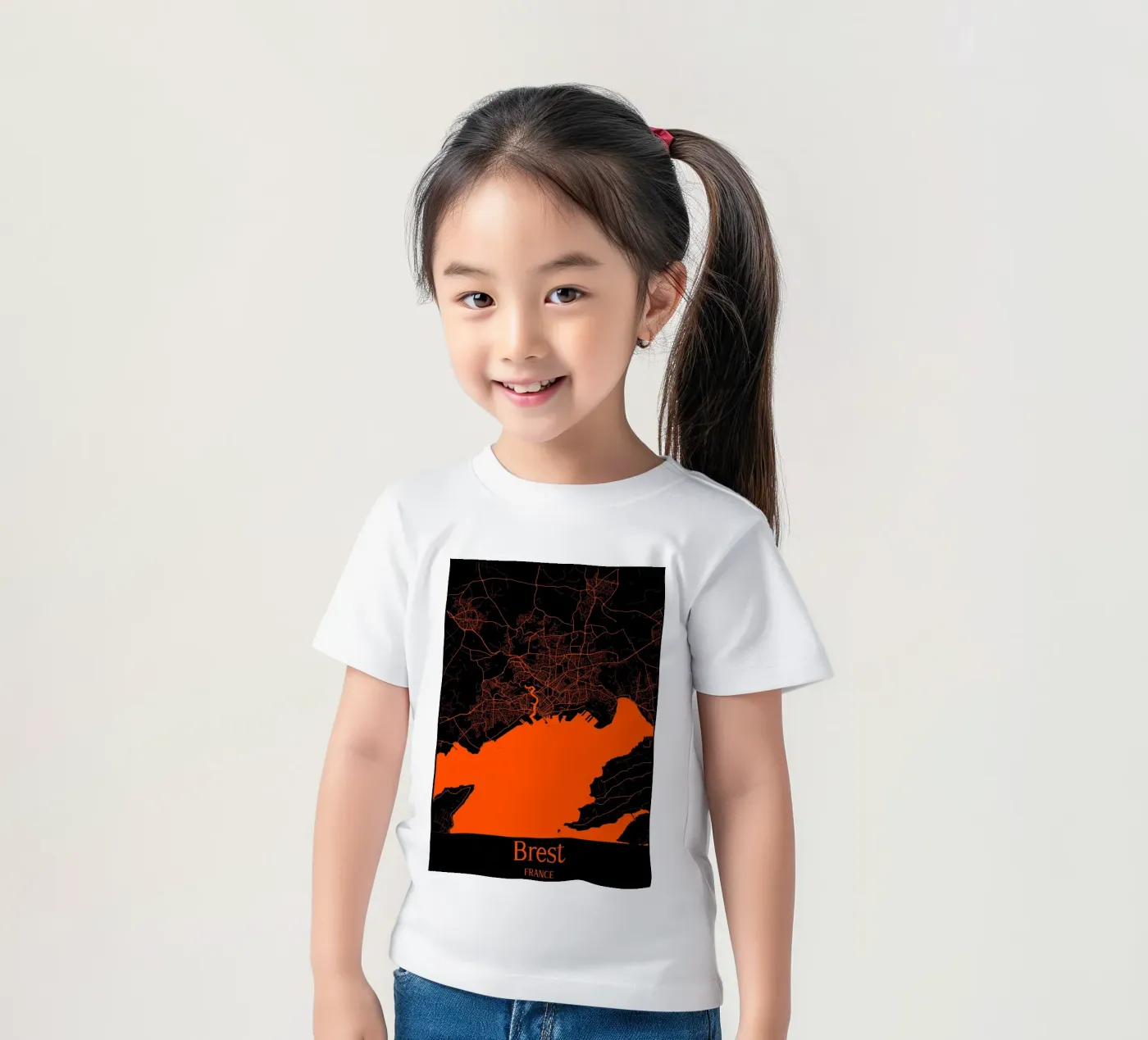 Brest t-shirt bambini da MiMap