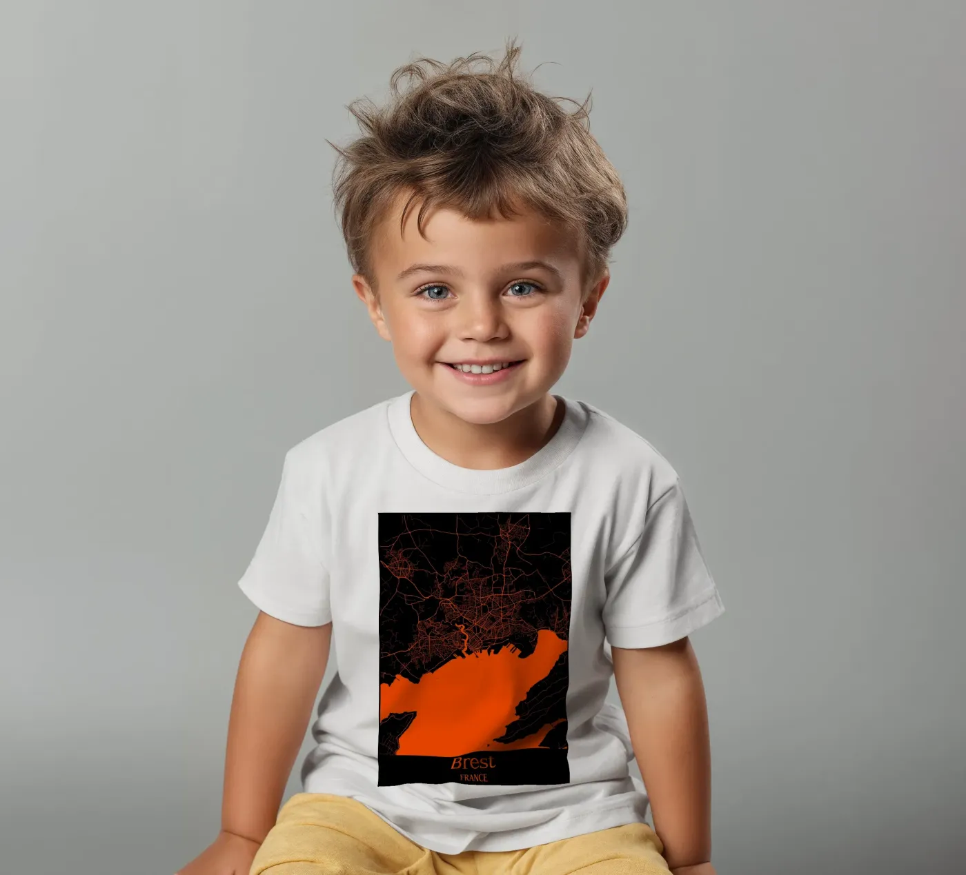 Brest t-shirt bambini da MiMap