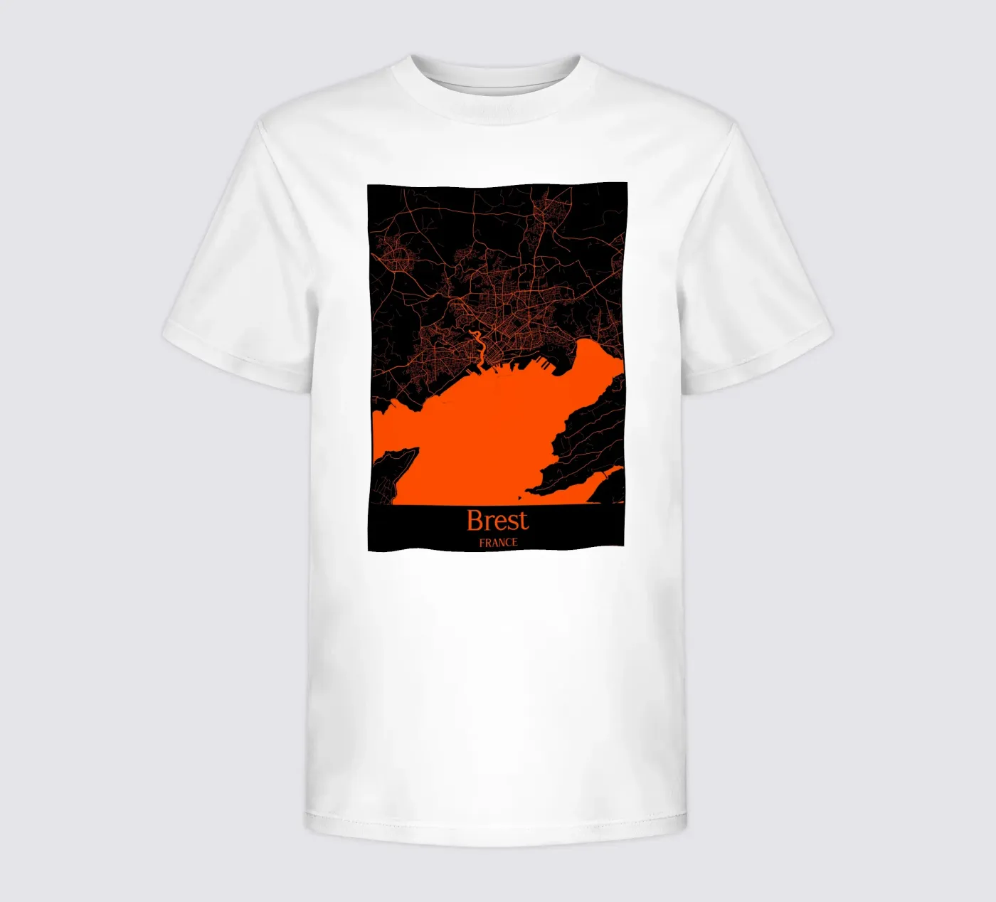 Brest t-shirt bambini da MiMap