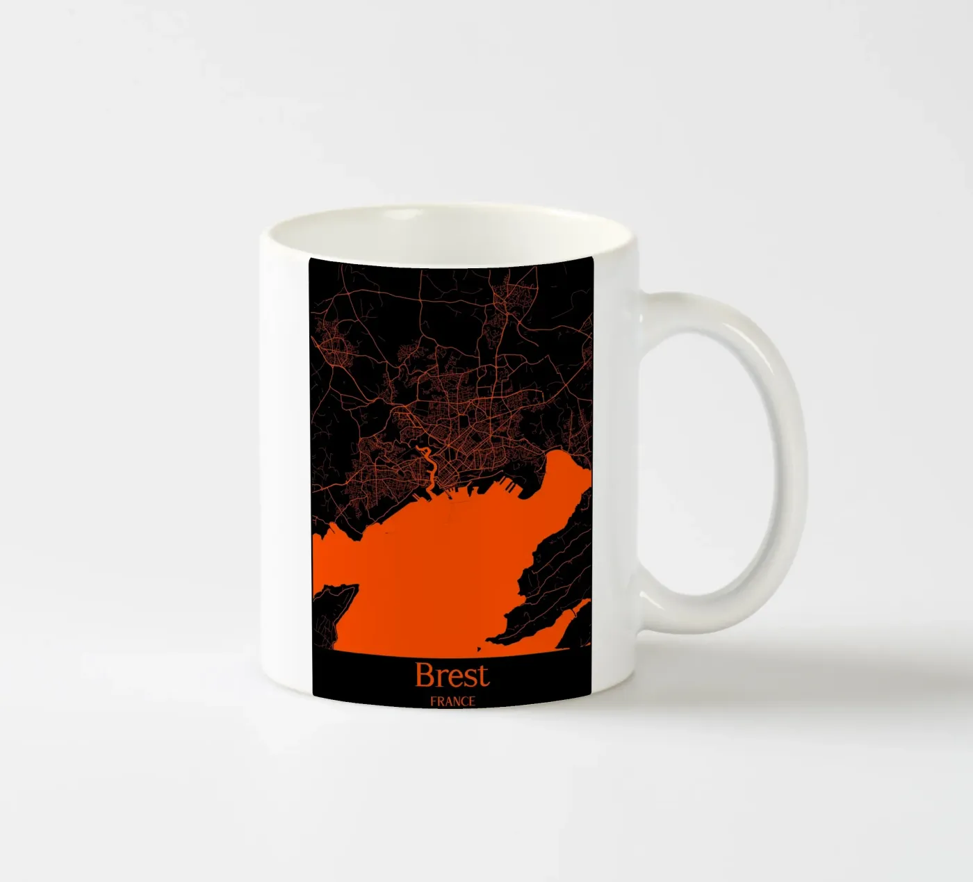 Brest ceramic mug by MiMap