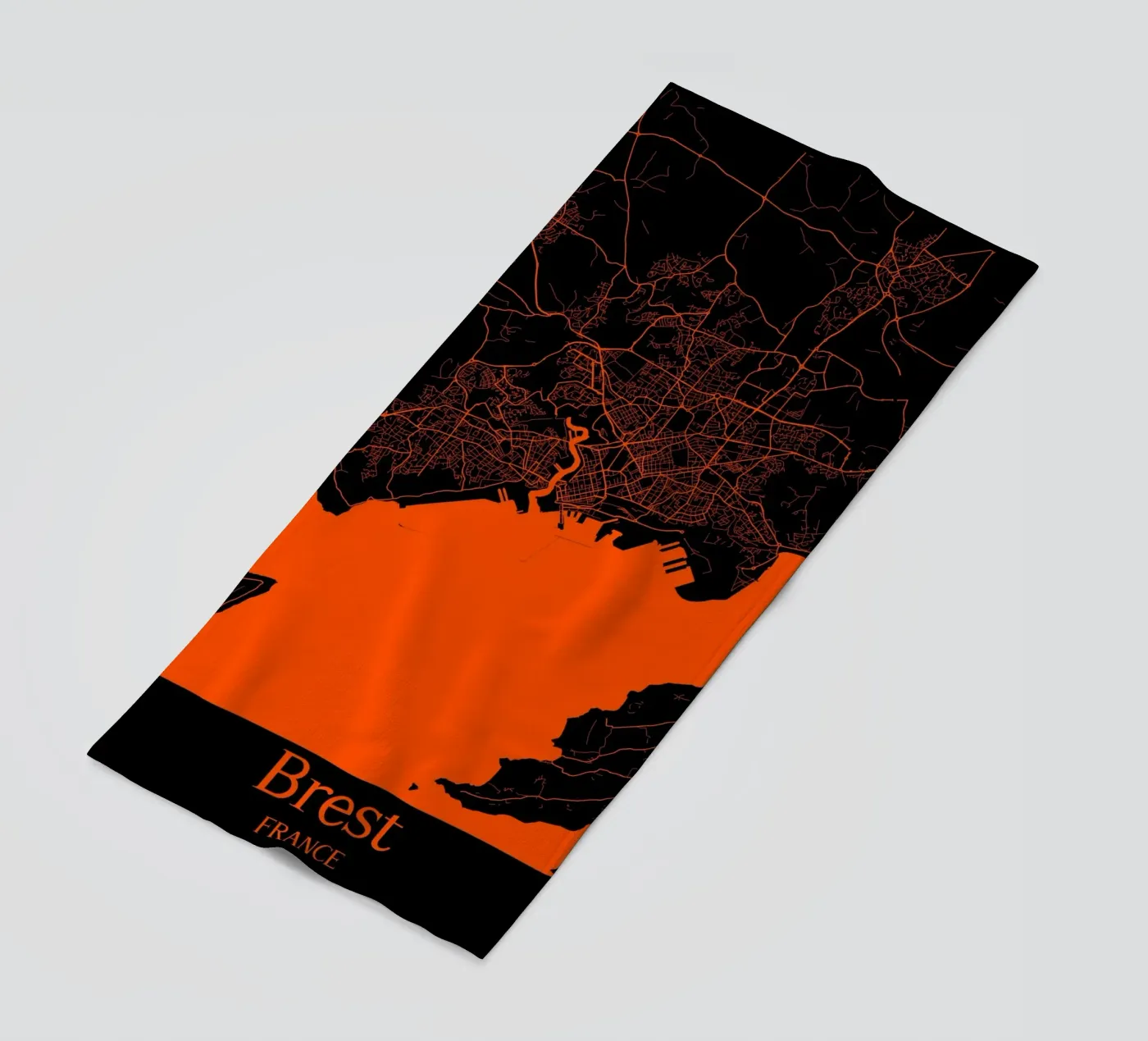 Brest strandhanddoek van MiMap