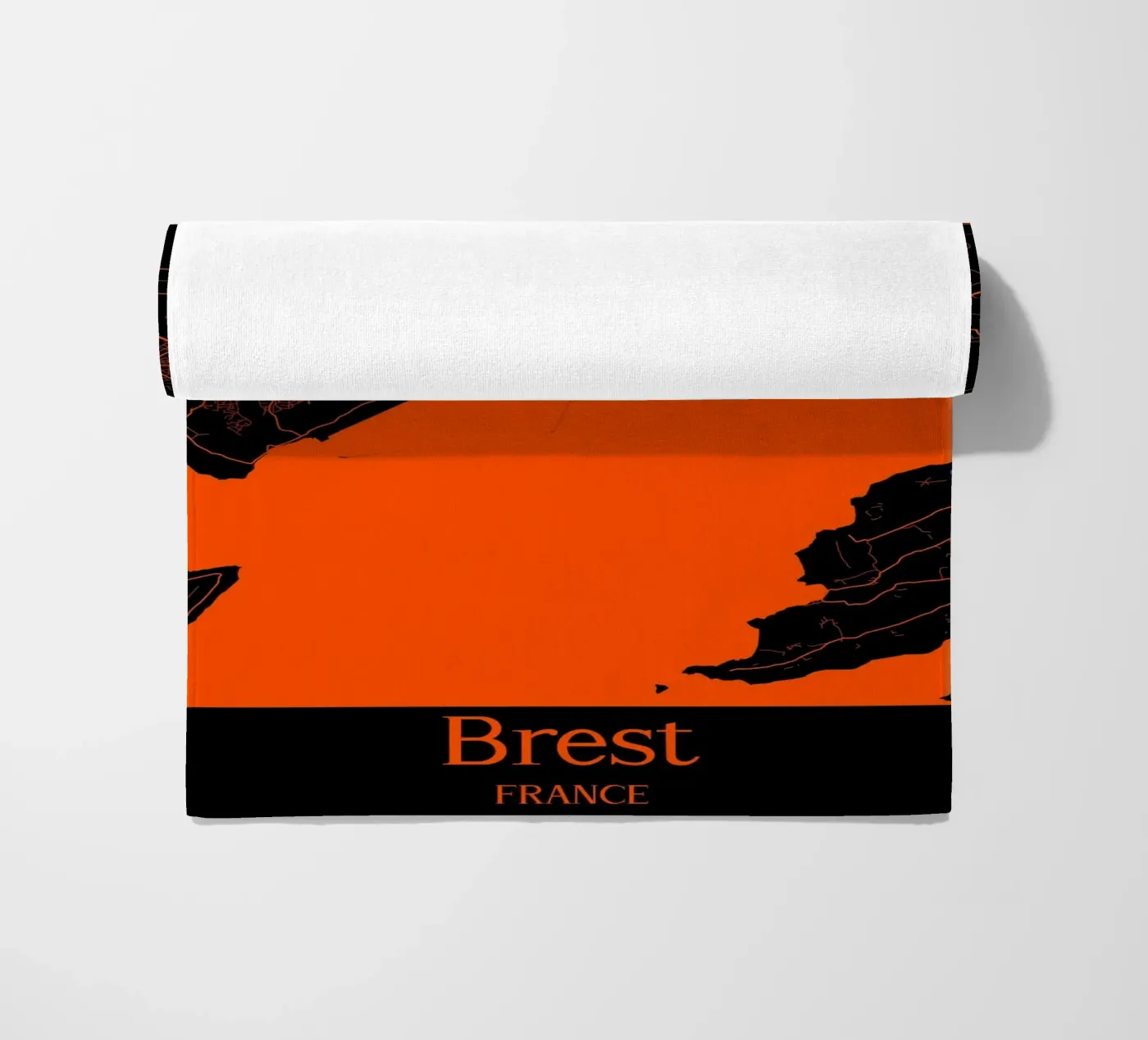 Brest strandhanddoek van MiMap