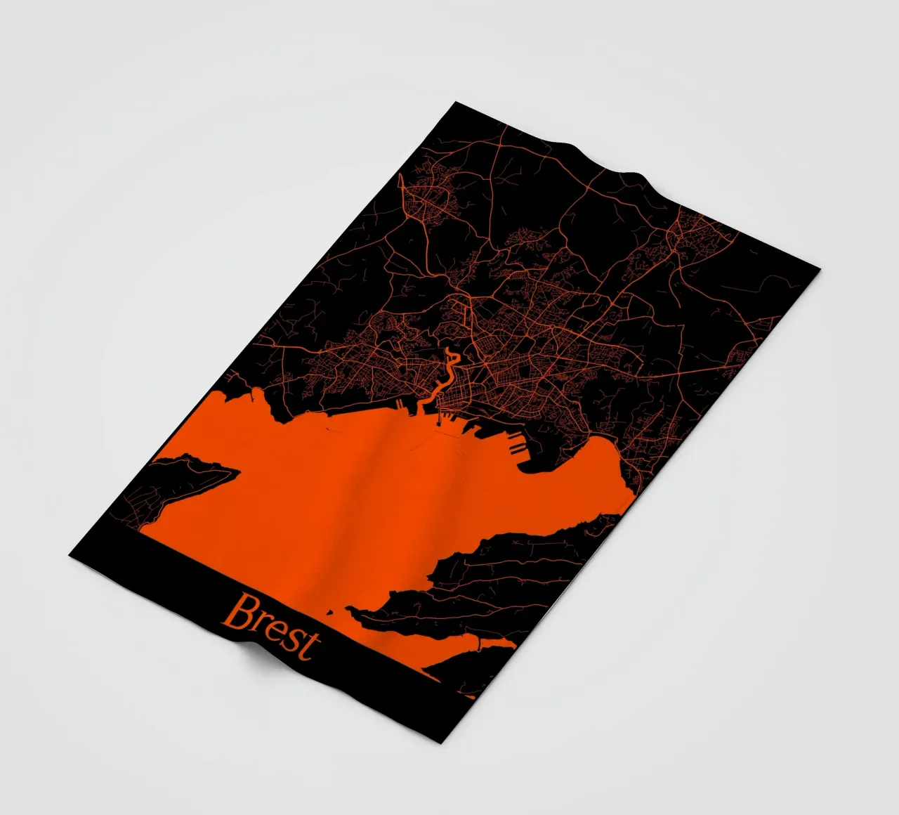 Brest Fleecedecke von MiMap