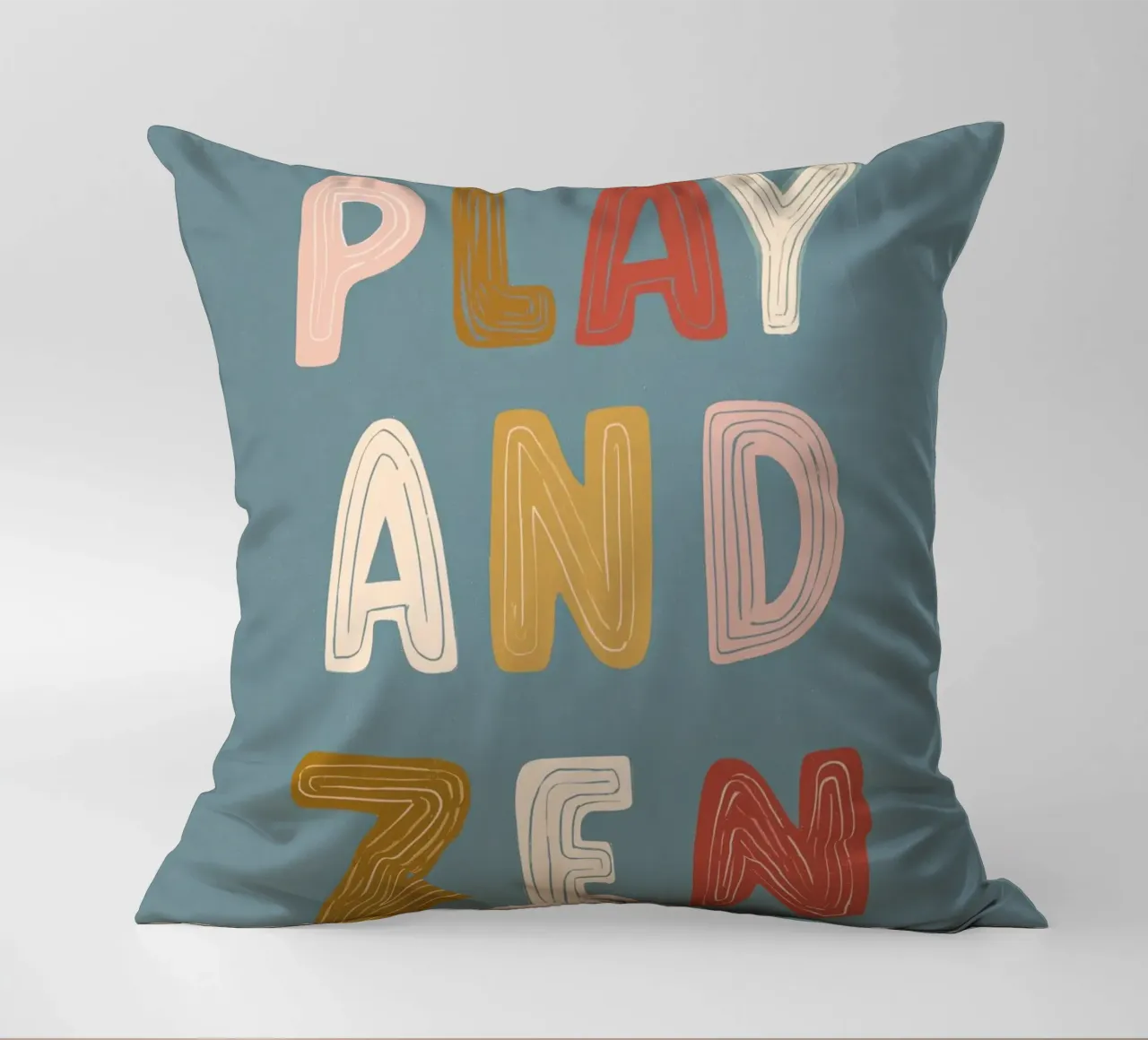 Play And Zen No 02 cuscino da treechild