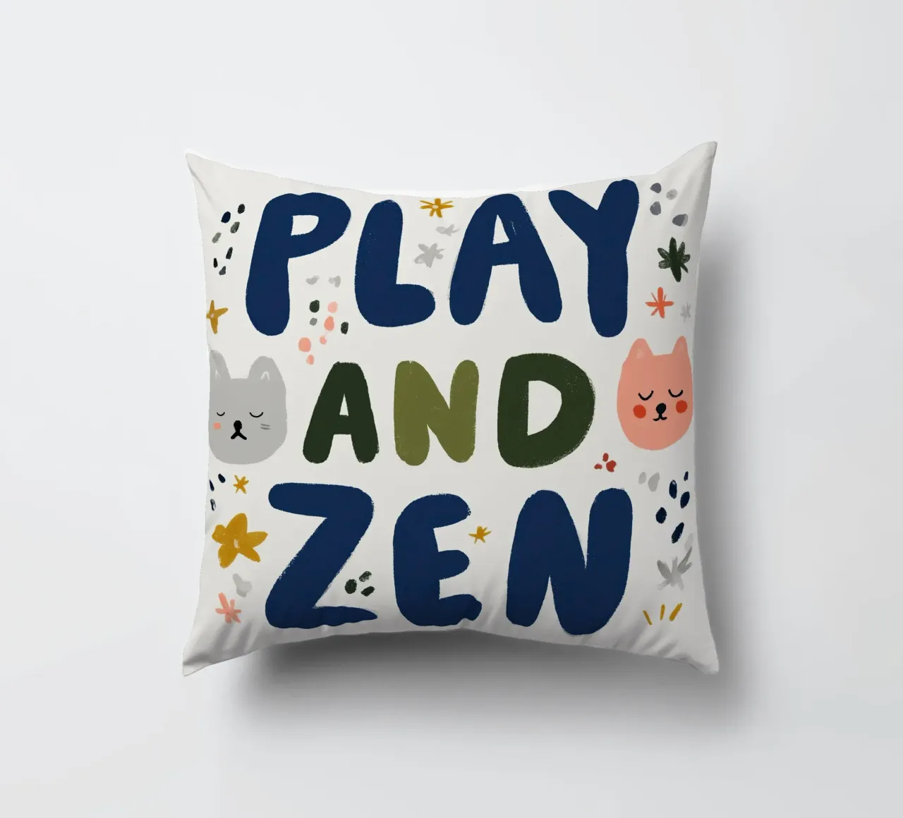 Play And Zen No 03 cuscino da treechild
