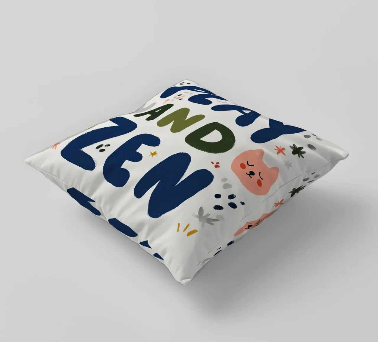 Play And Zen No 03 cuscino da treechild