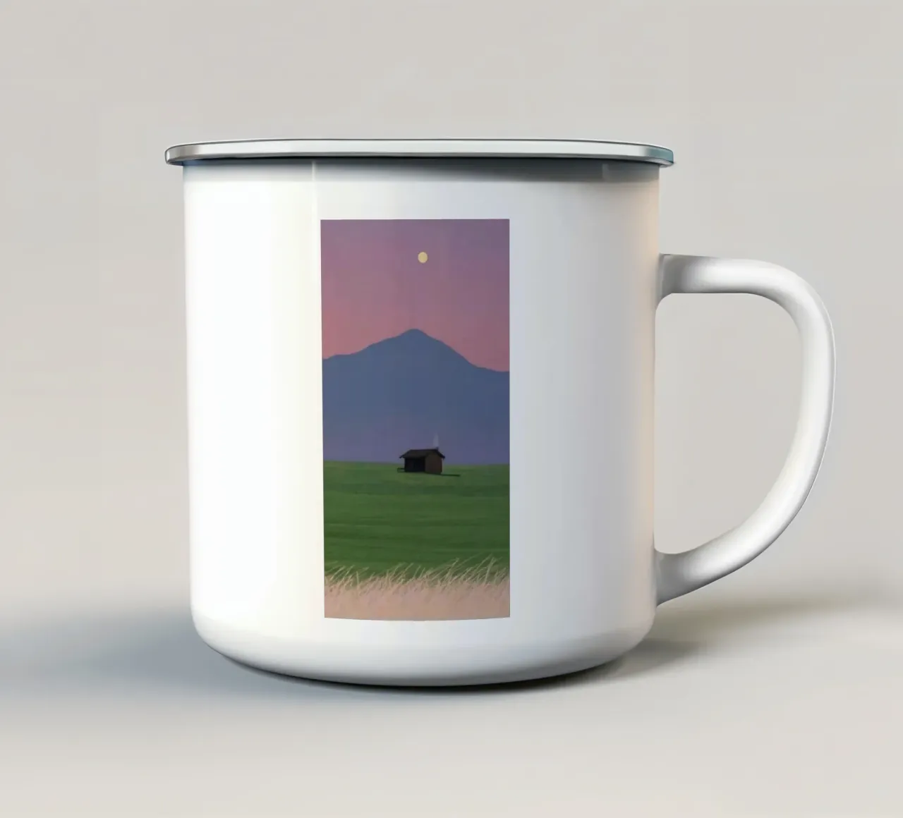 alone home tazza in smalto da kichin