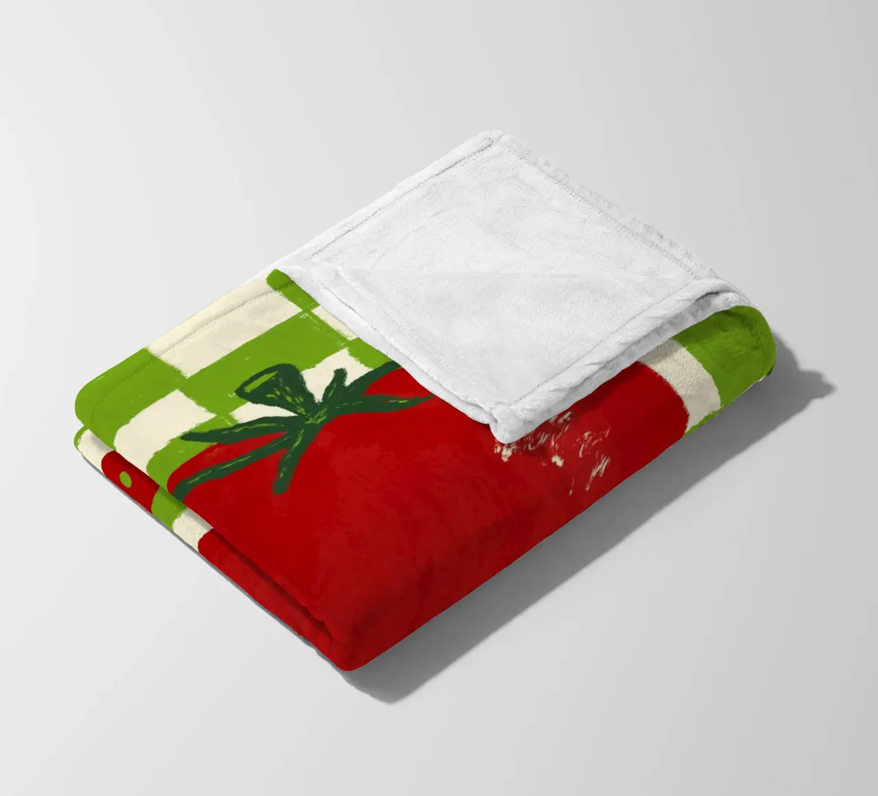 Pomodoro coperta in pile da Studio Dolci