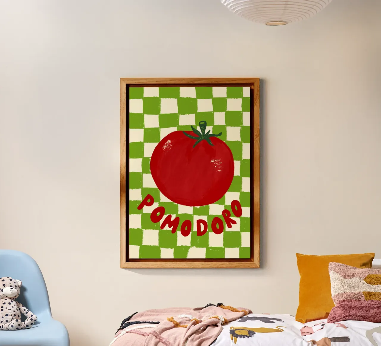 Pomodoro alluminio dibond da Studio Dolci