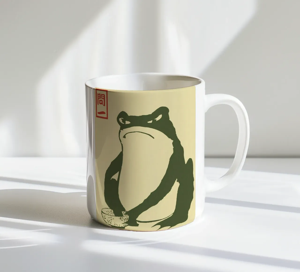 Frog In A Bowl tazza in ceramica da vintageshop