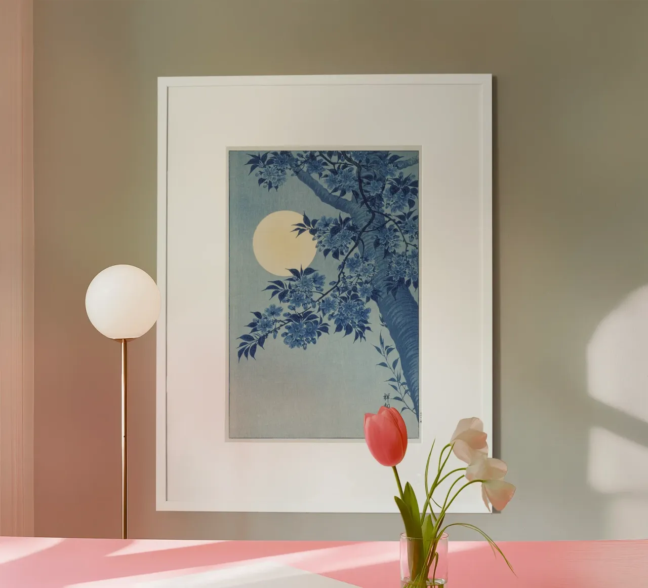 blue tree poster da vintageshop