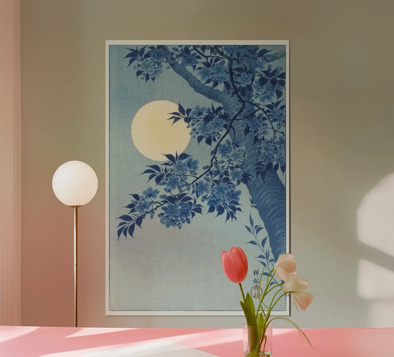 blue tree poster da vintageshop
