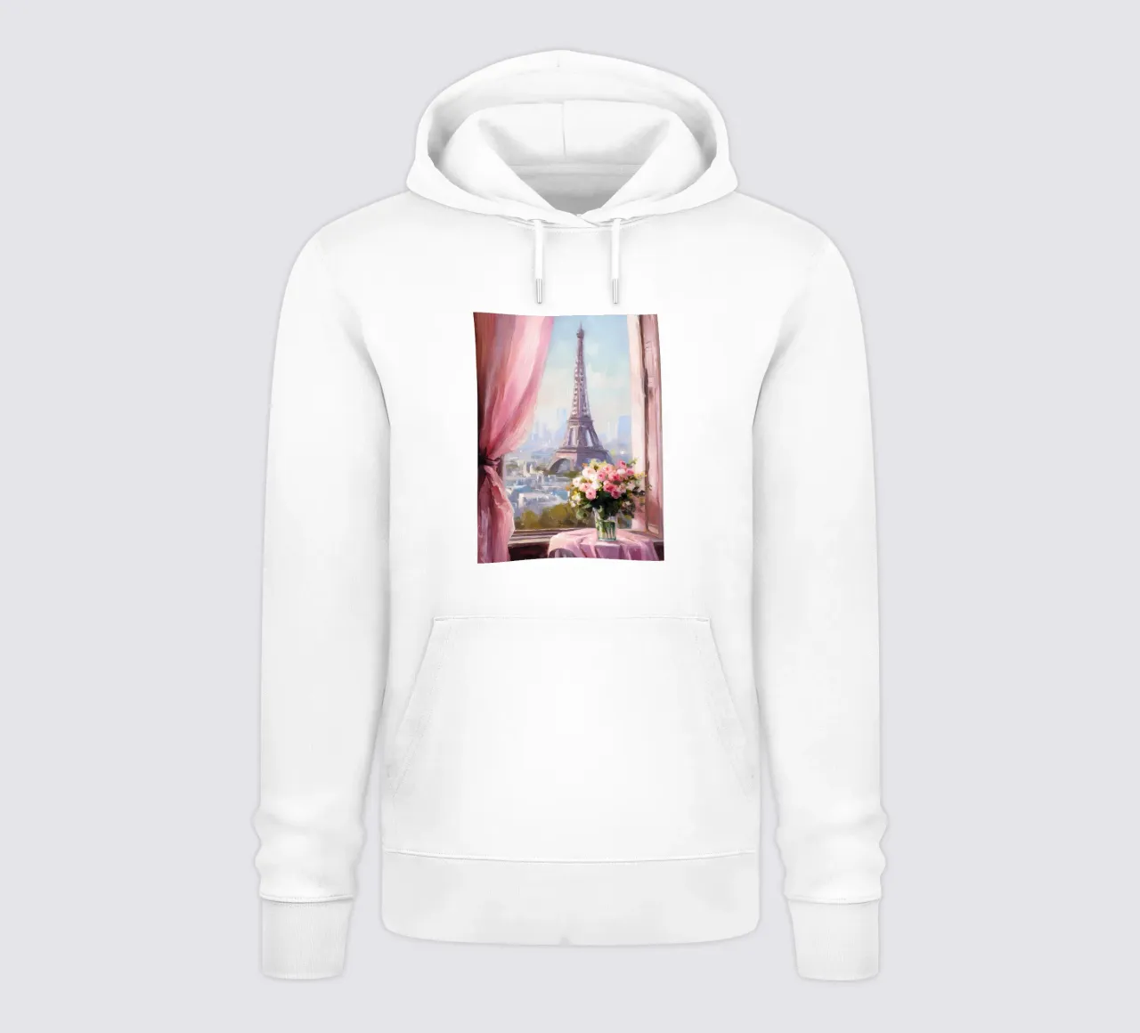 Parigi, Torre Eiffel felpa con cappuccio da IamHomeStudio
