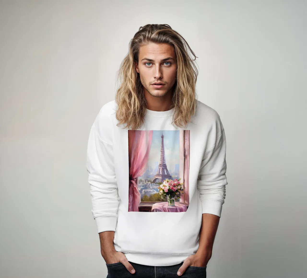 Parigi, Torre Eiffel felpa da IamHomeStudio