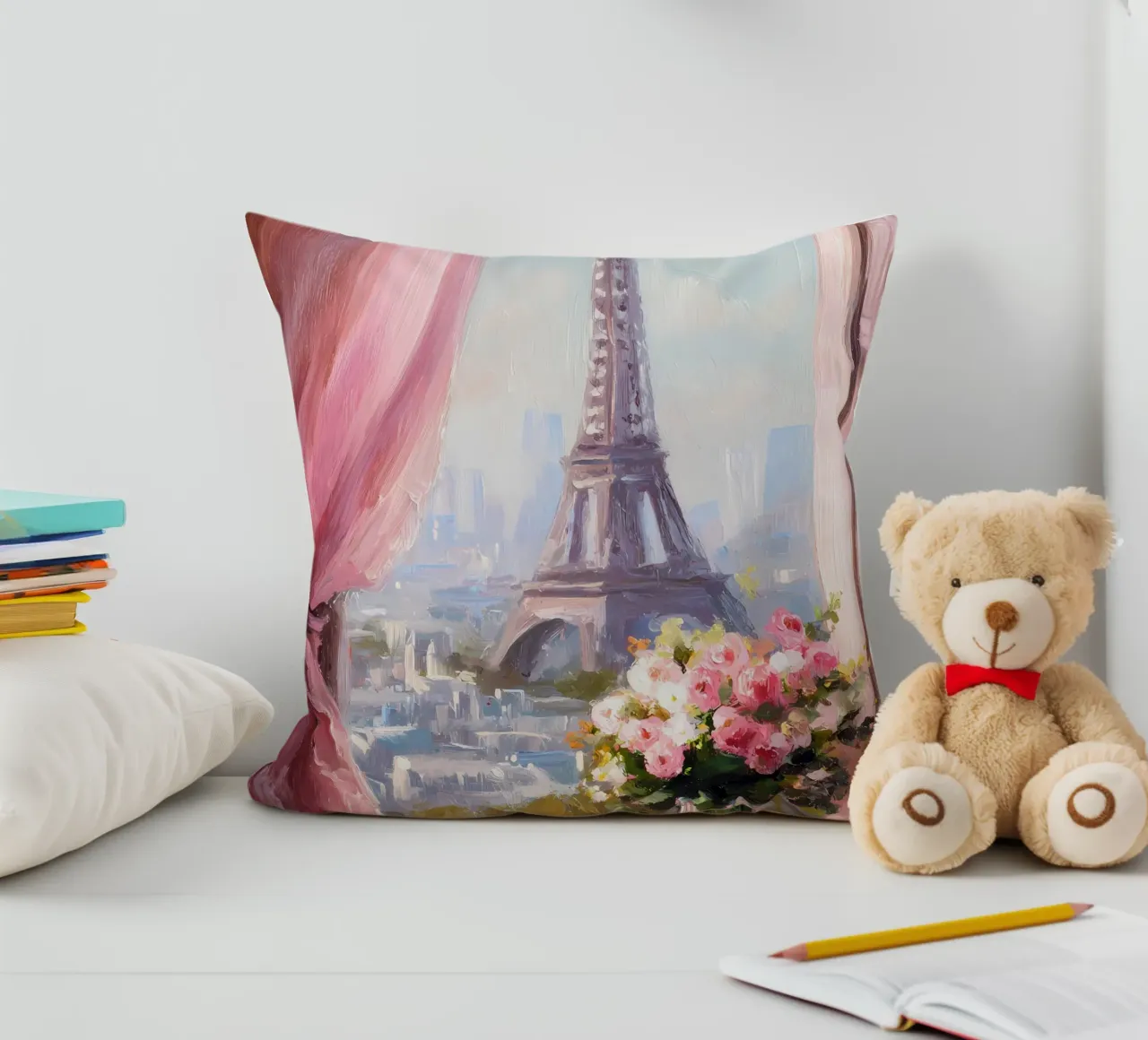 Parigi, Torre Eiffel cuscino da IamHomeStudio