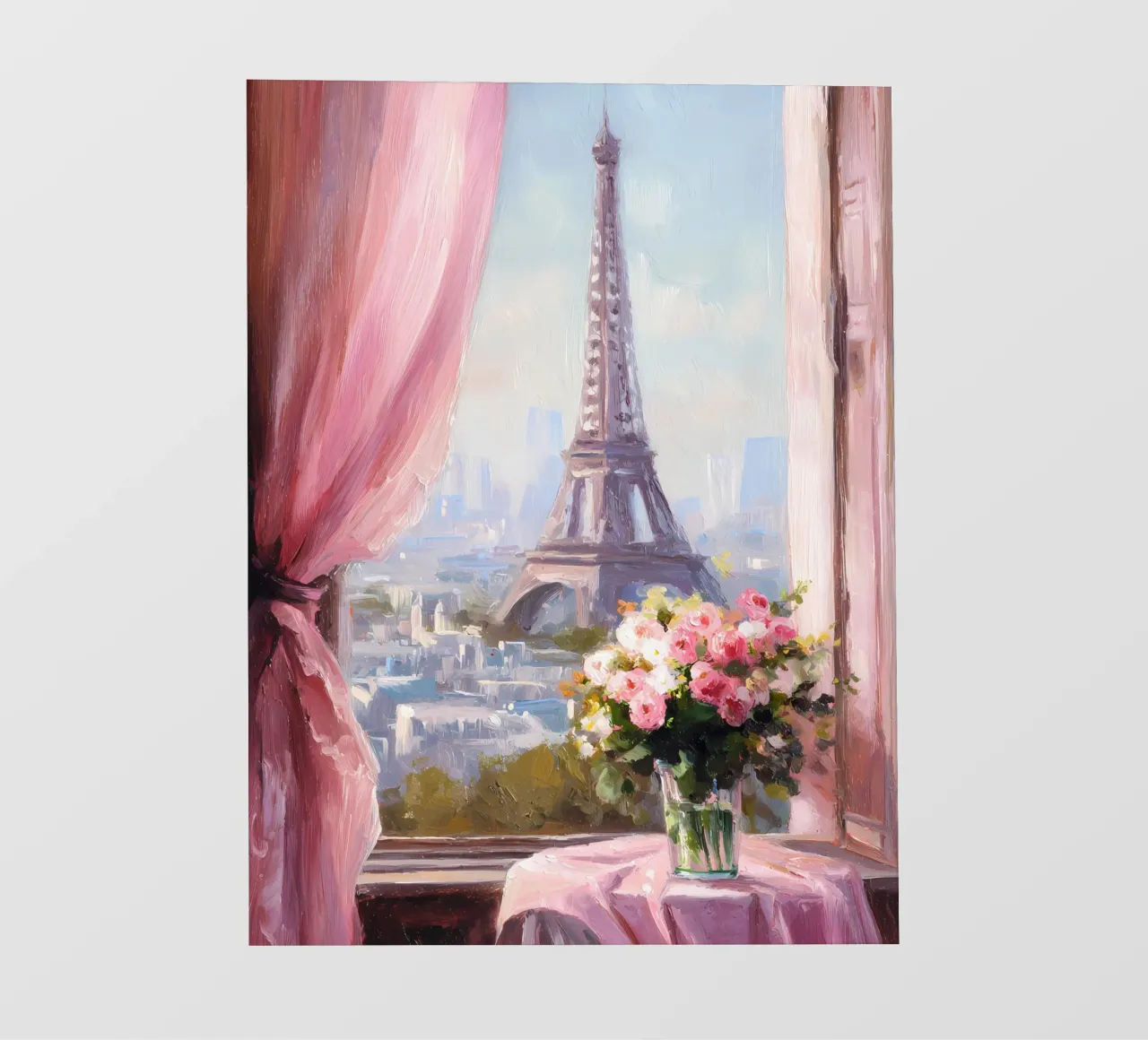 Parigi, Torre Eiffel telo in pvc da IamHomeStudio