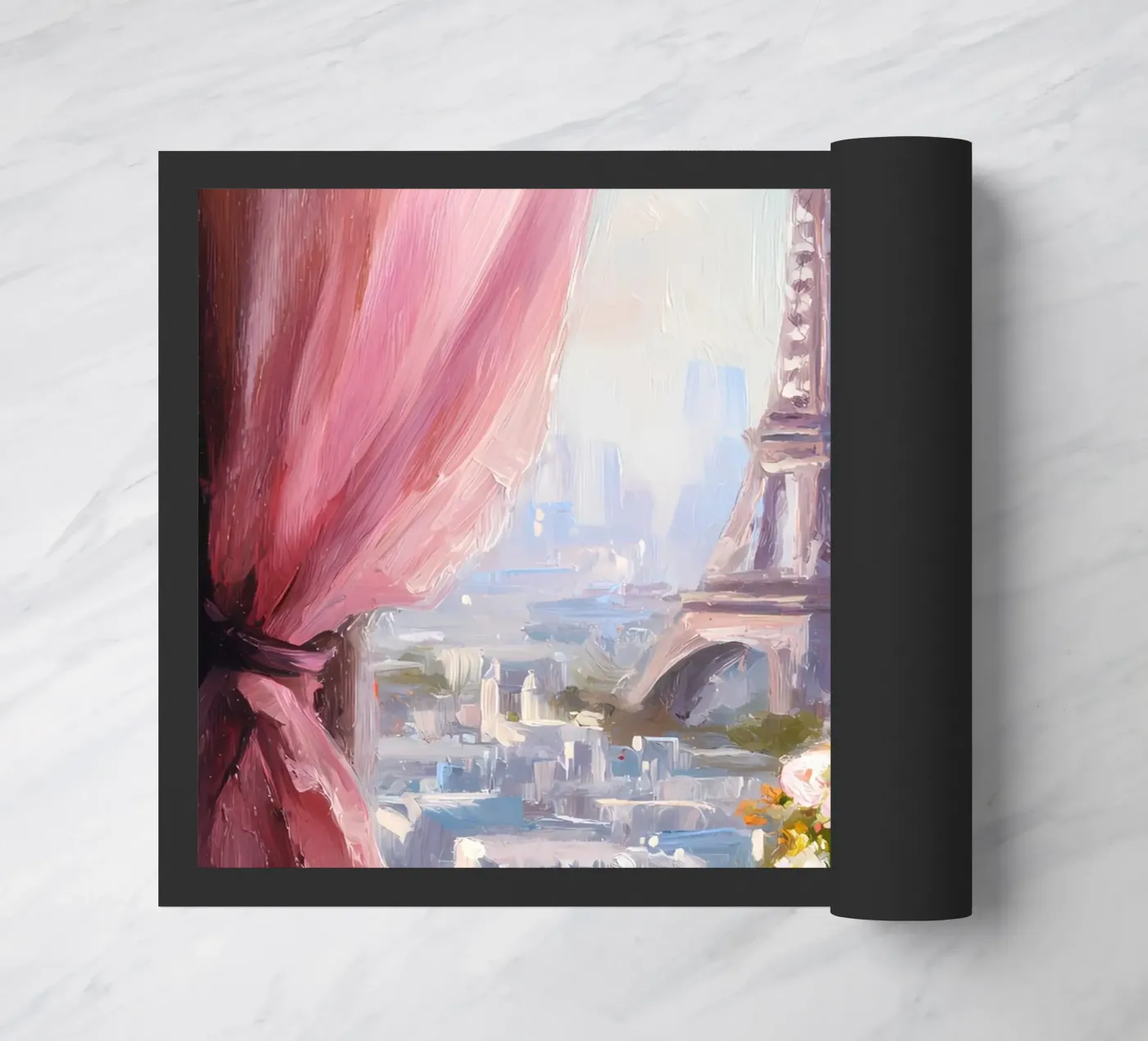 Paris, Eiffel Tower doormat by IamHomeStudio