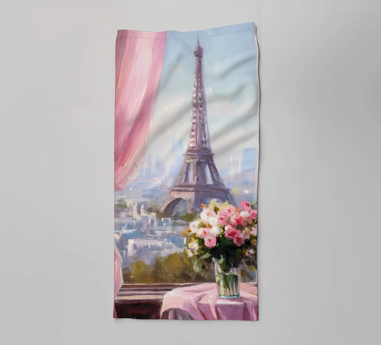 Parigi, Torre Eiffel asciugamano da bagno da IamHomeStudio
