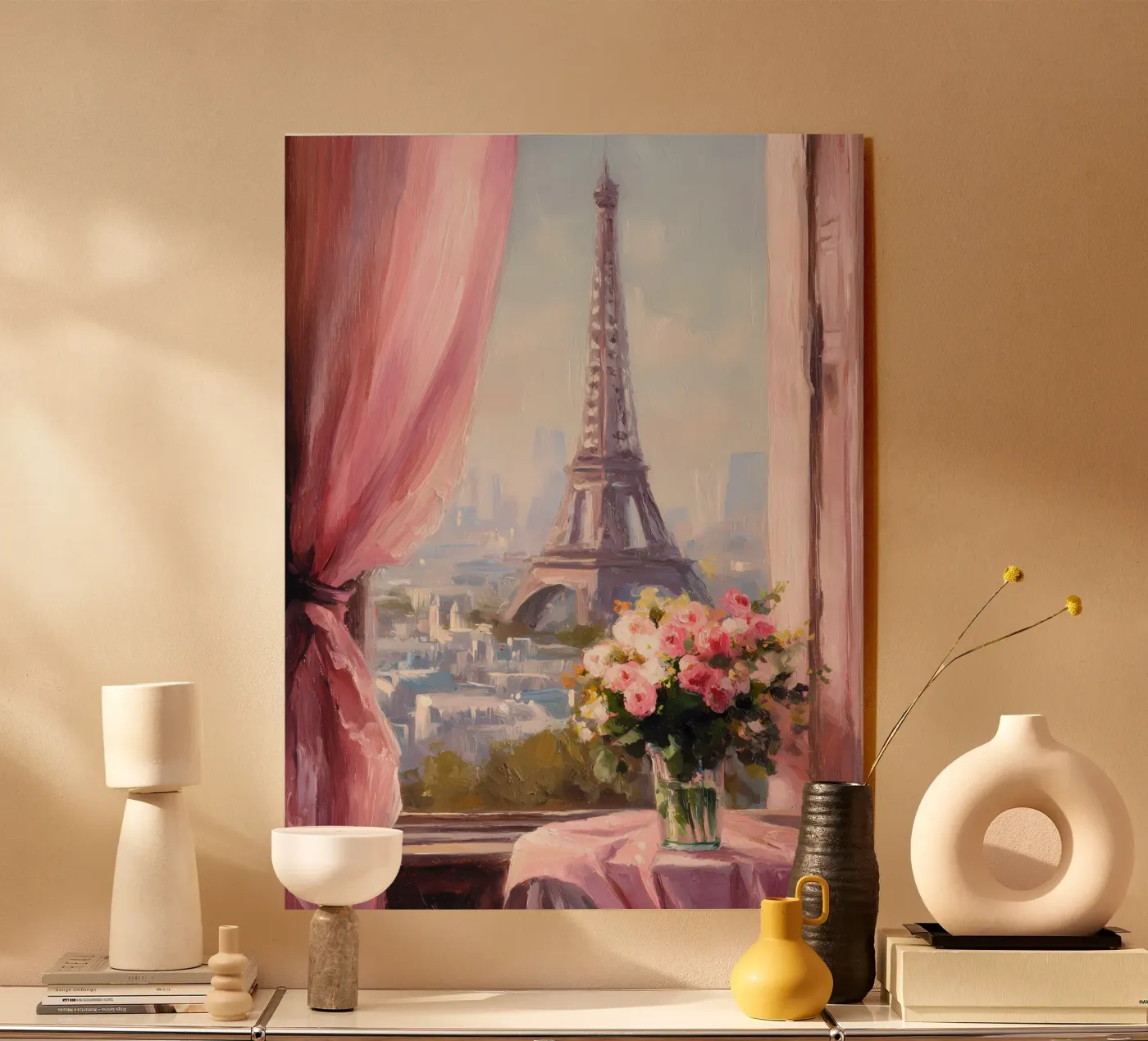 Paris, Eiffel Tower acryl van IamHomeStudio