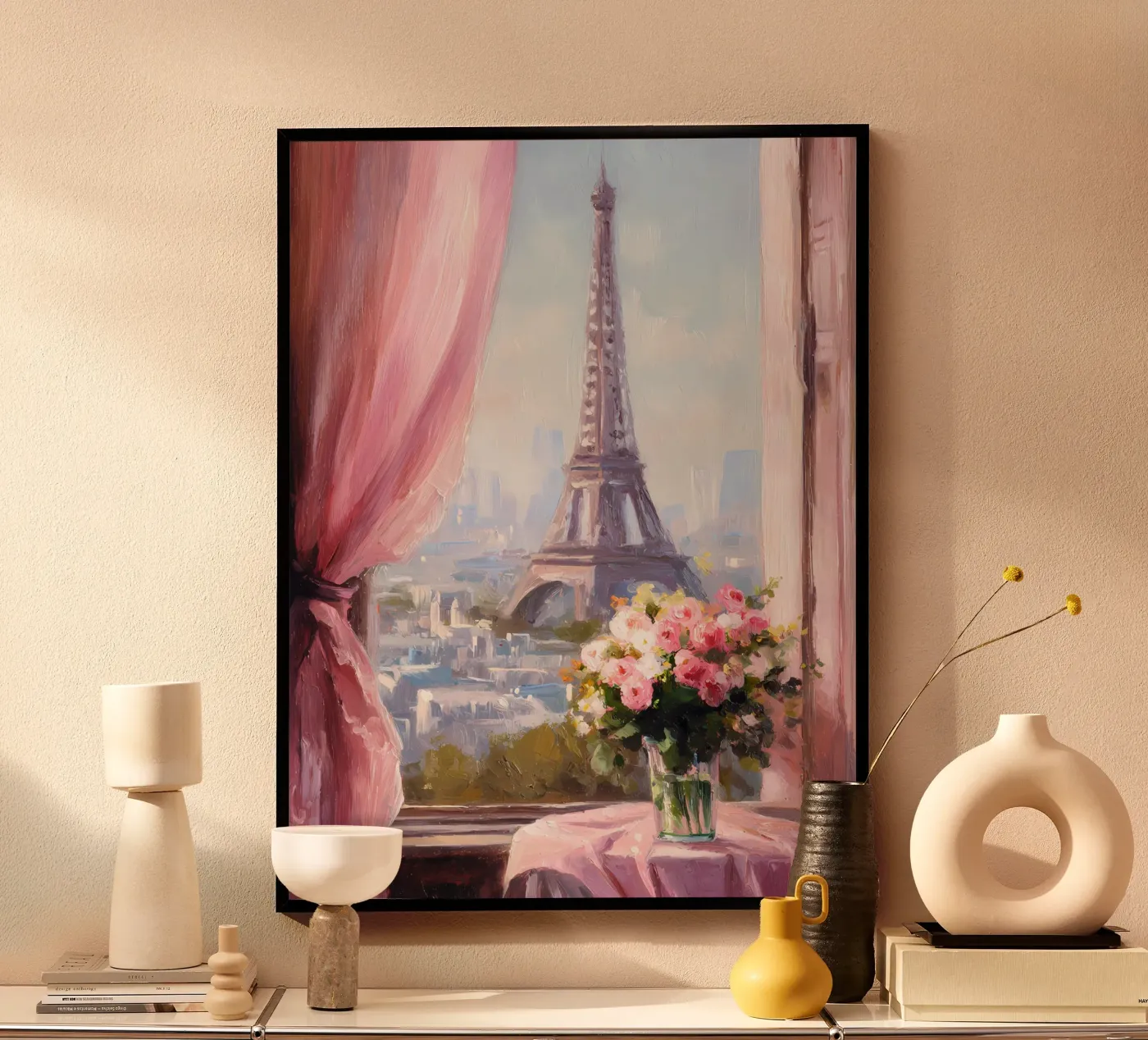 Paris, Eiffel Tower poster by IamHomeStudio