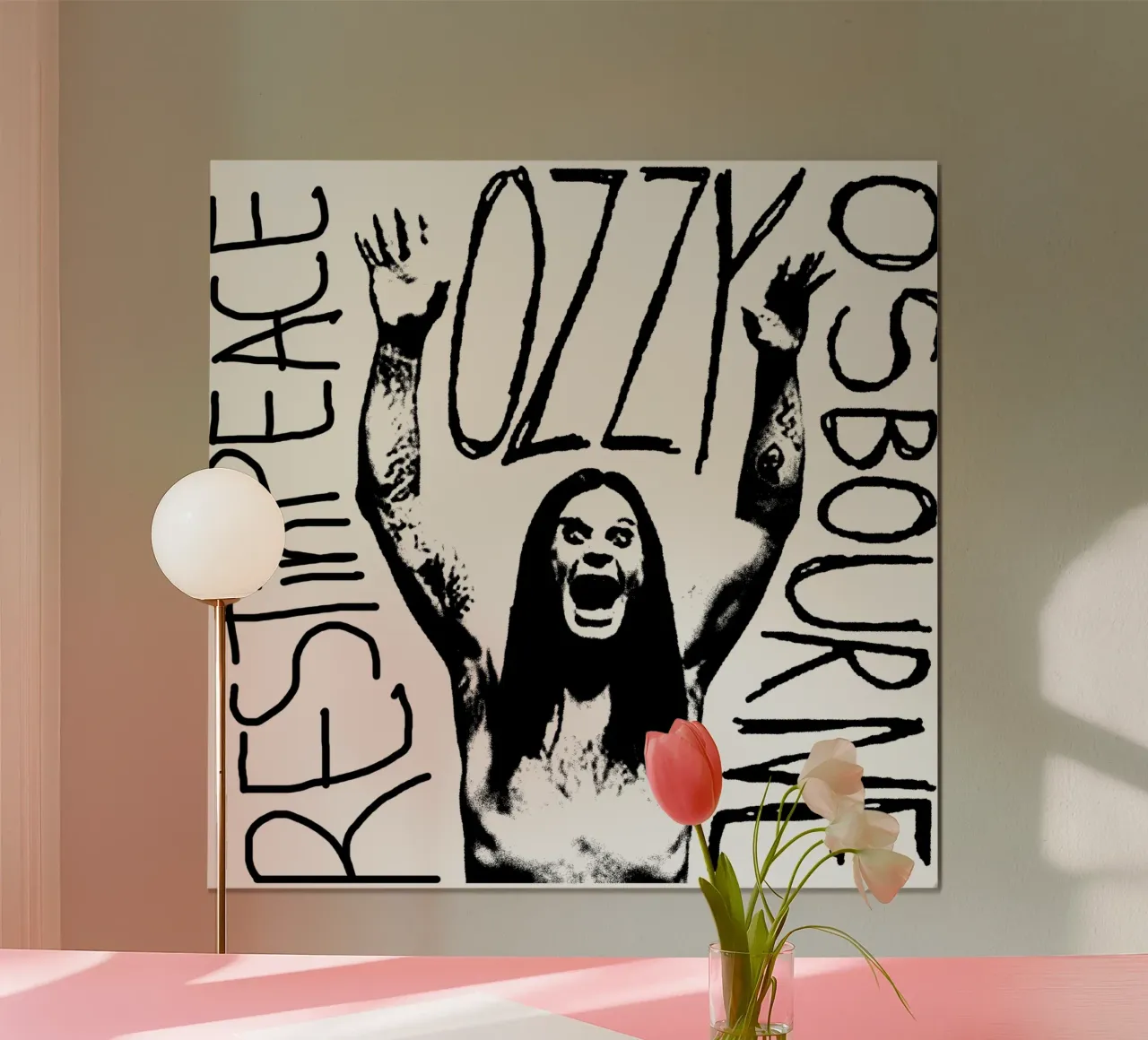 Maglietta essenziale RIP Prince of Darkness poster da mannys_artt
