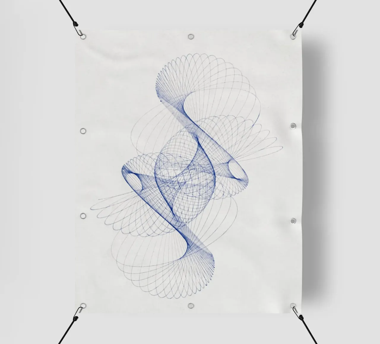 Pendulum Curve illustration telo in pvc da vintageshop