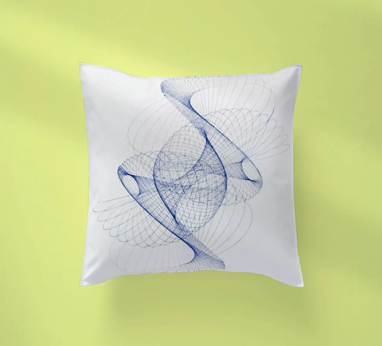 Pendulum Curve illustration cuscino da vintageshop