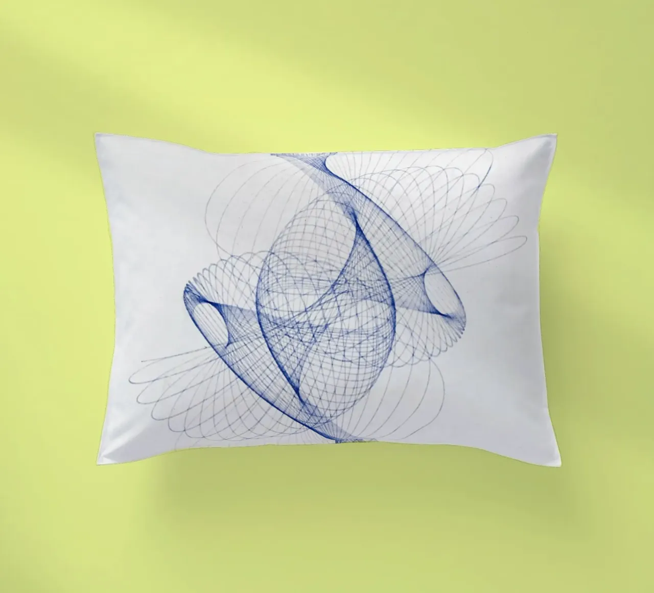 Pendulum Curve illustration cuscino da vintageshop