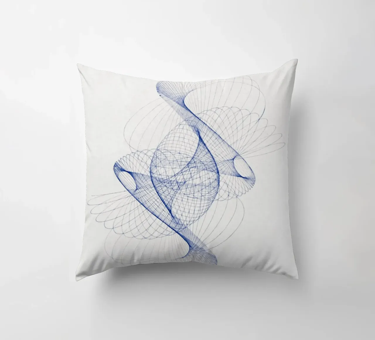 Pendulum Curve illustration cuscino da vintageshop