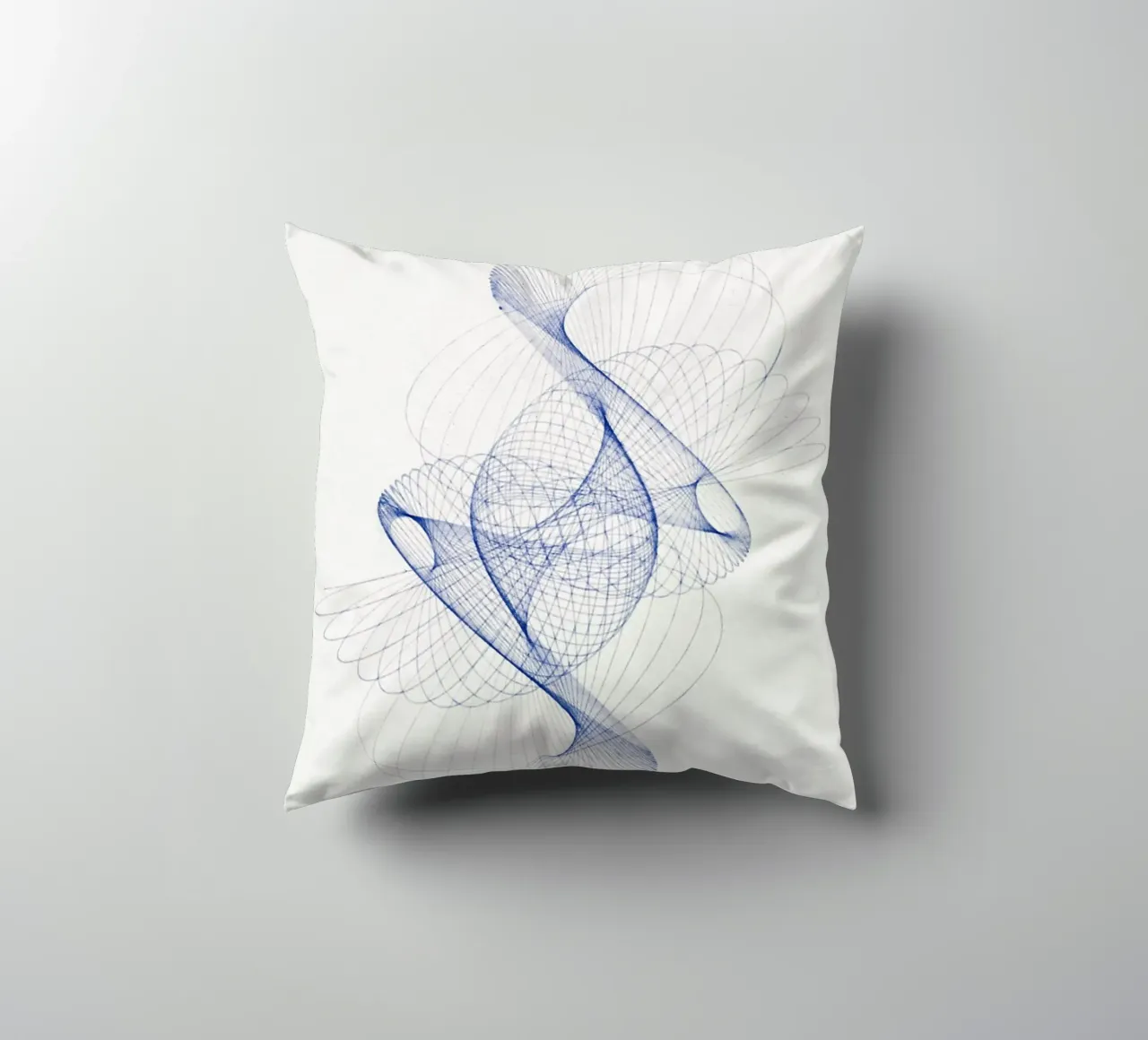 Pendulum Curve illustration cuscino da vintageshop