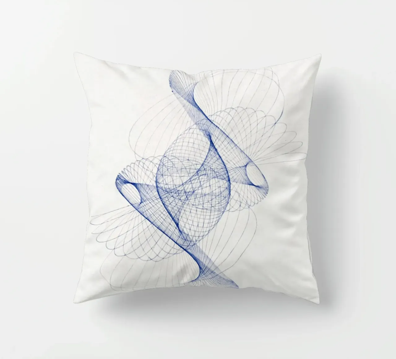 Pendulum Curve illustration cuscino da vintageshop