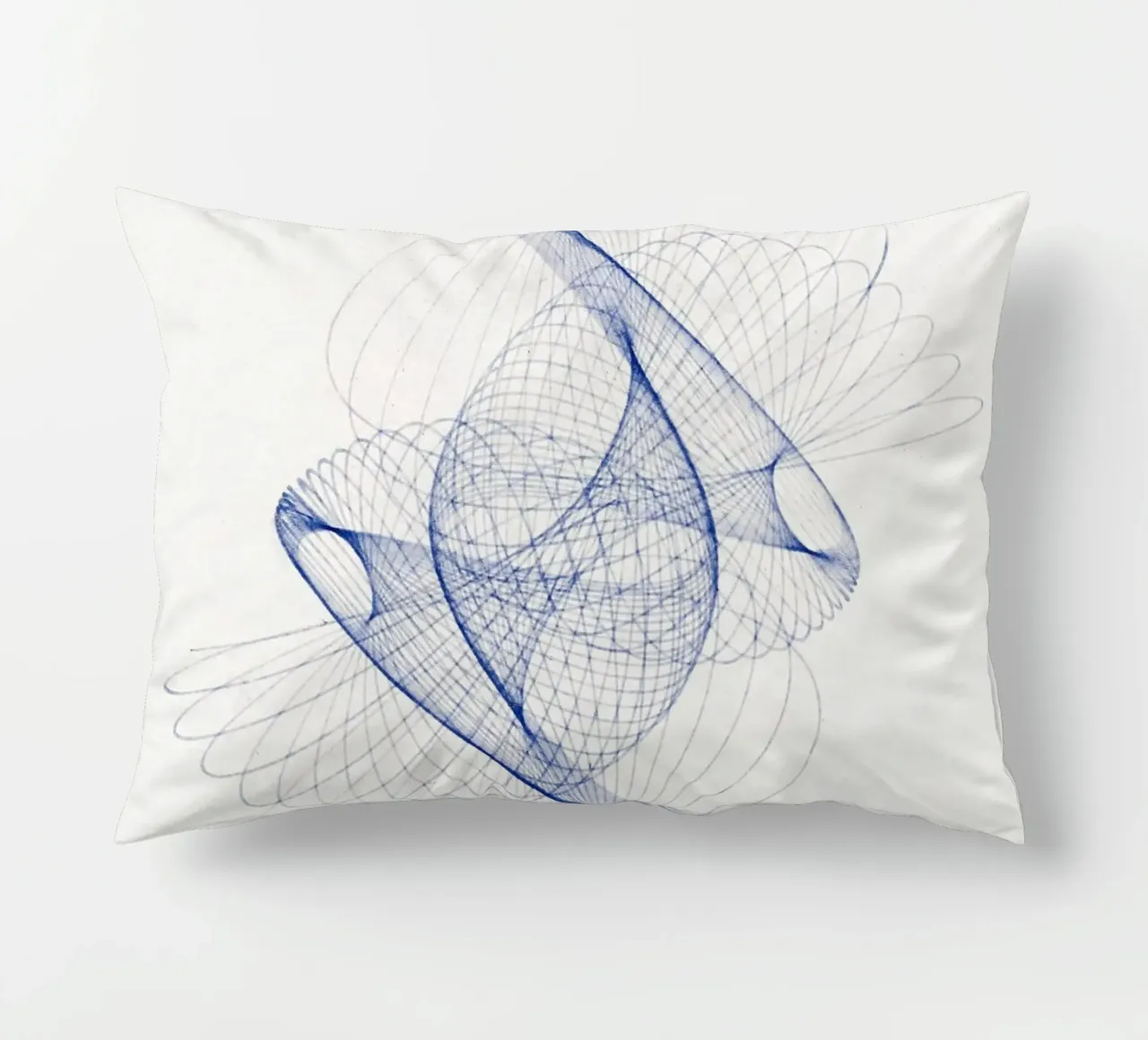 Pendulum Curve illustration cuscino da vintageshop
