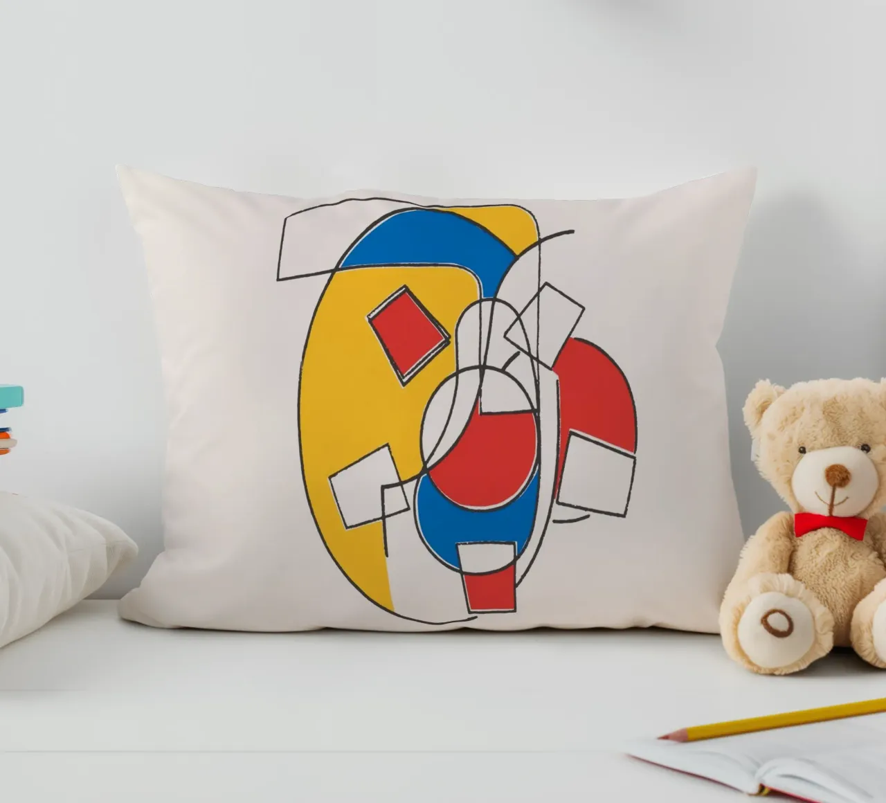 Compositie met ovaal cuscino da vintageshop