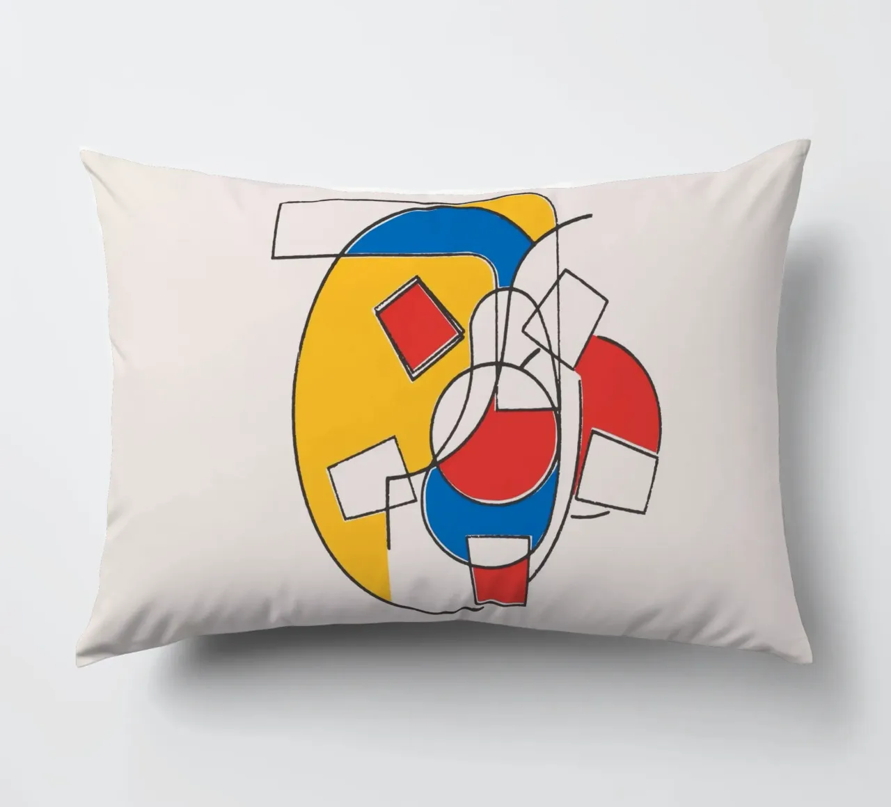 Compositie met ovaal cuscino da vintageshop