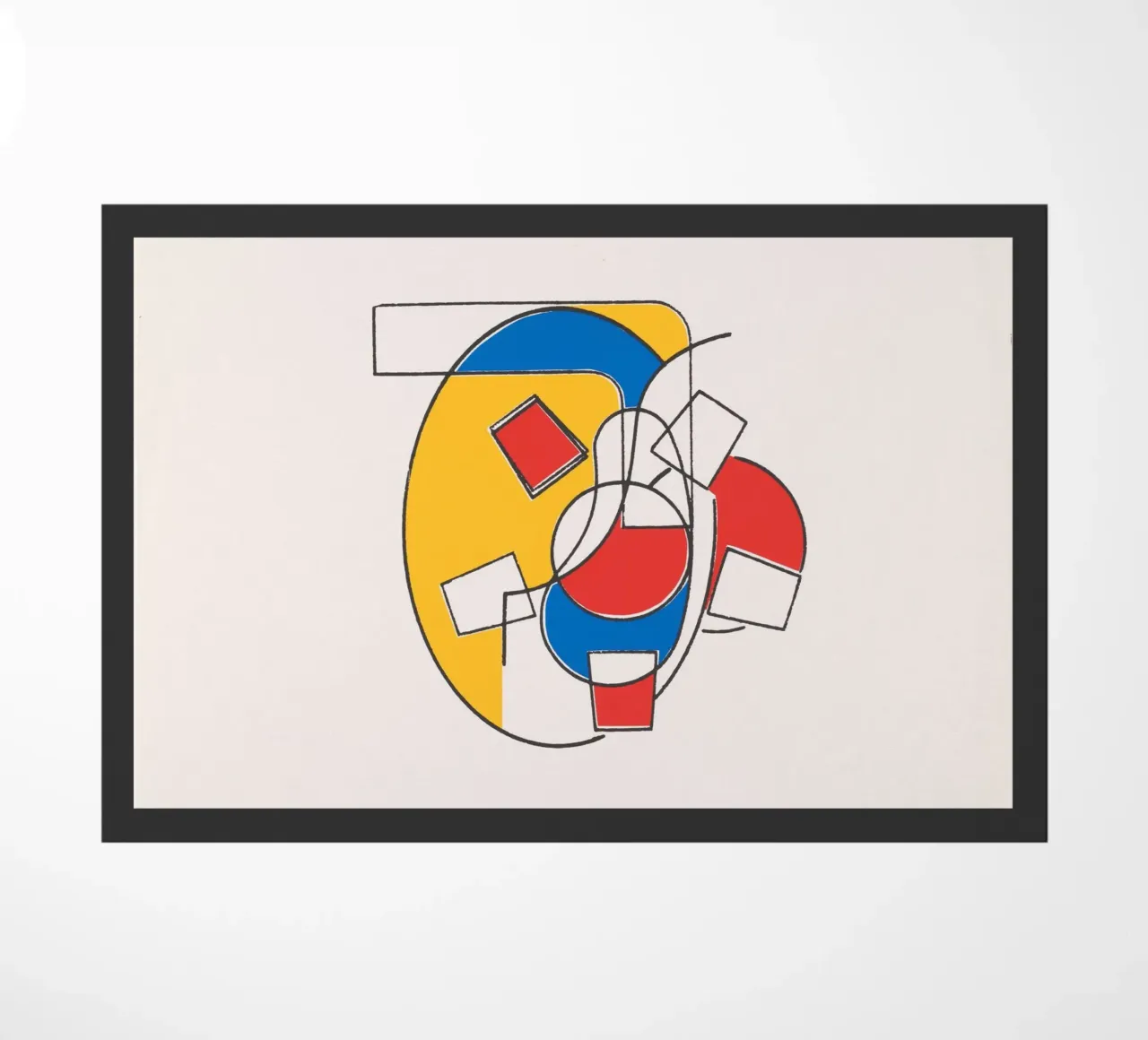 Compositie met ovaal zerbino da vintageshop