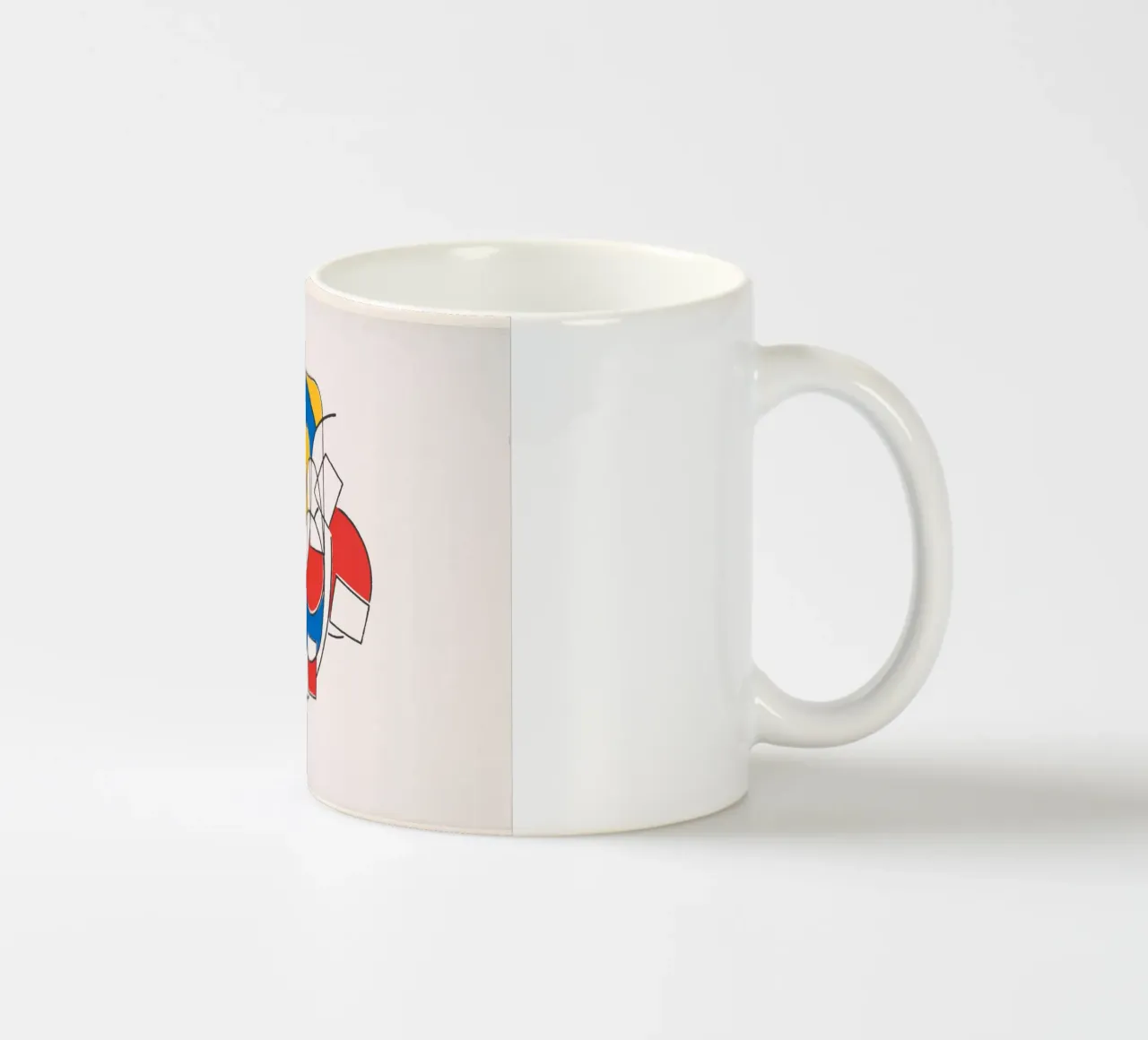 Compositie met ovaal tazza in ceramica da vintageshop
