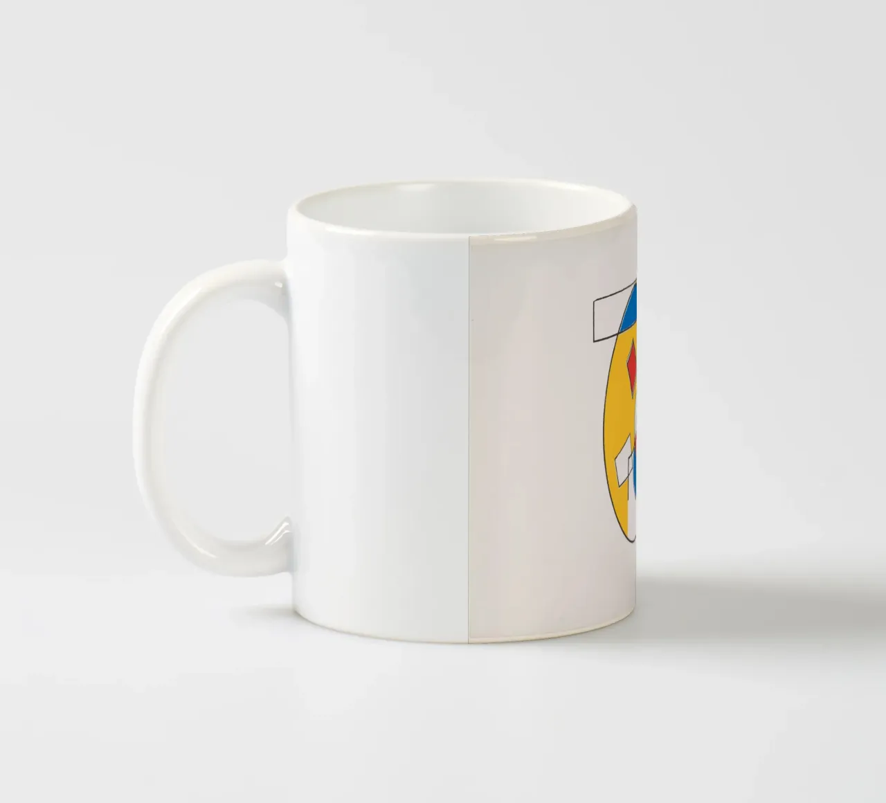 Compositie met ovaal tazza in ceramica da vintageshop