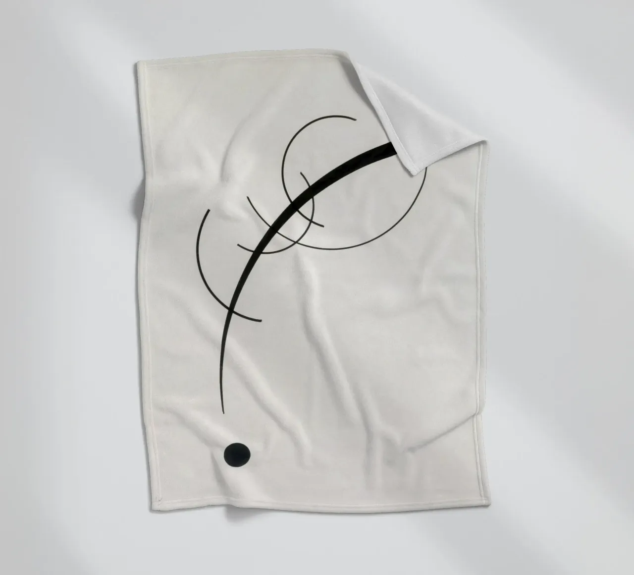 Free Curve to the Point coperta in pile da vintageshop