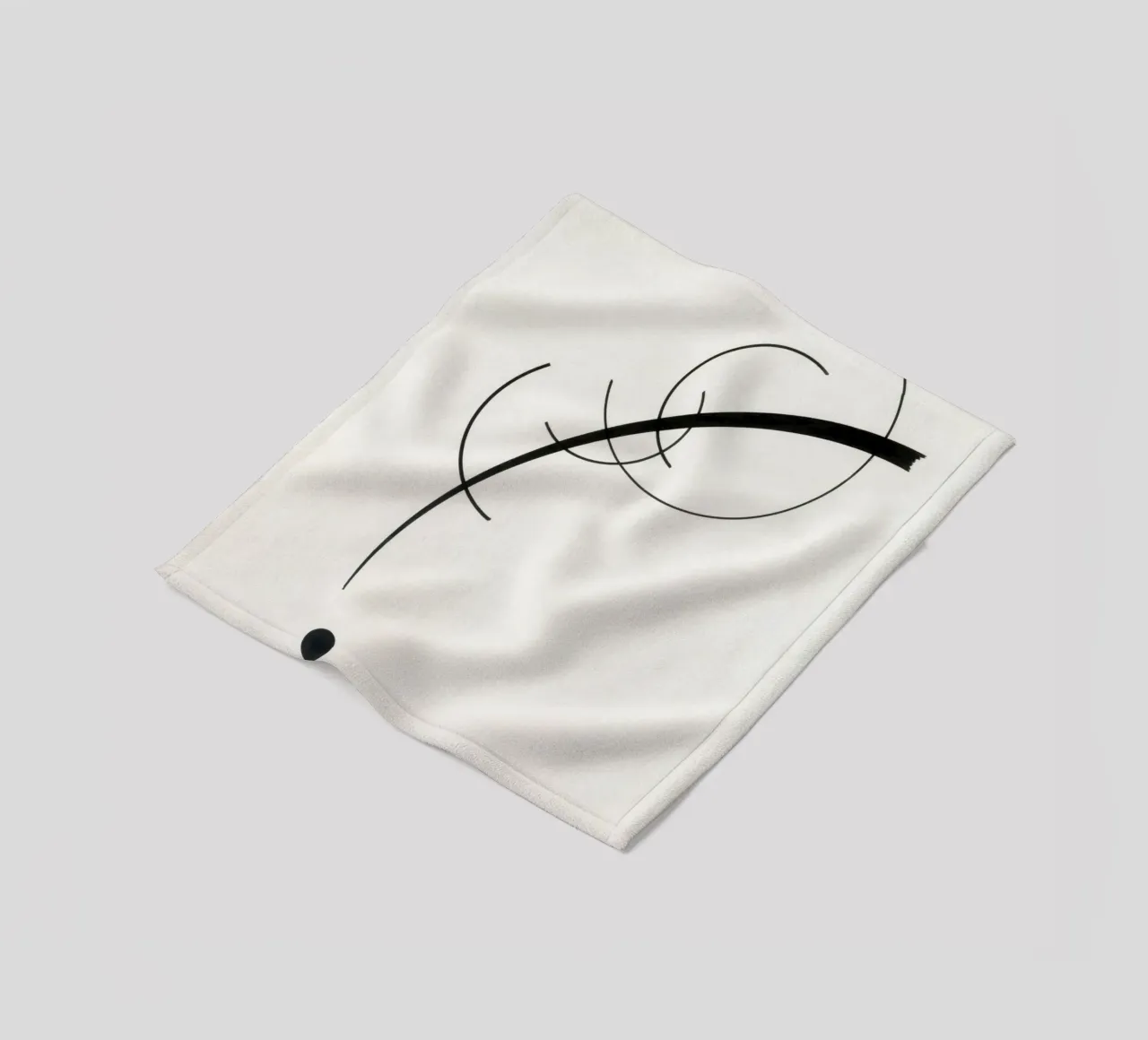Free Curve to the Point coperta in pile da vintageshop