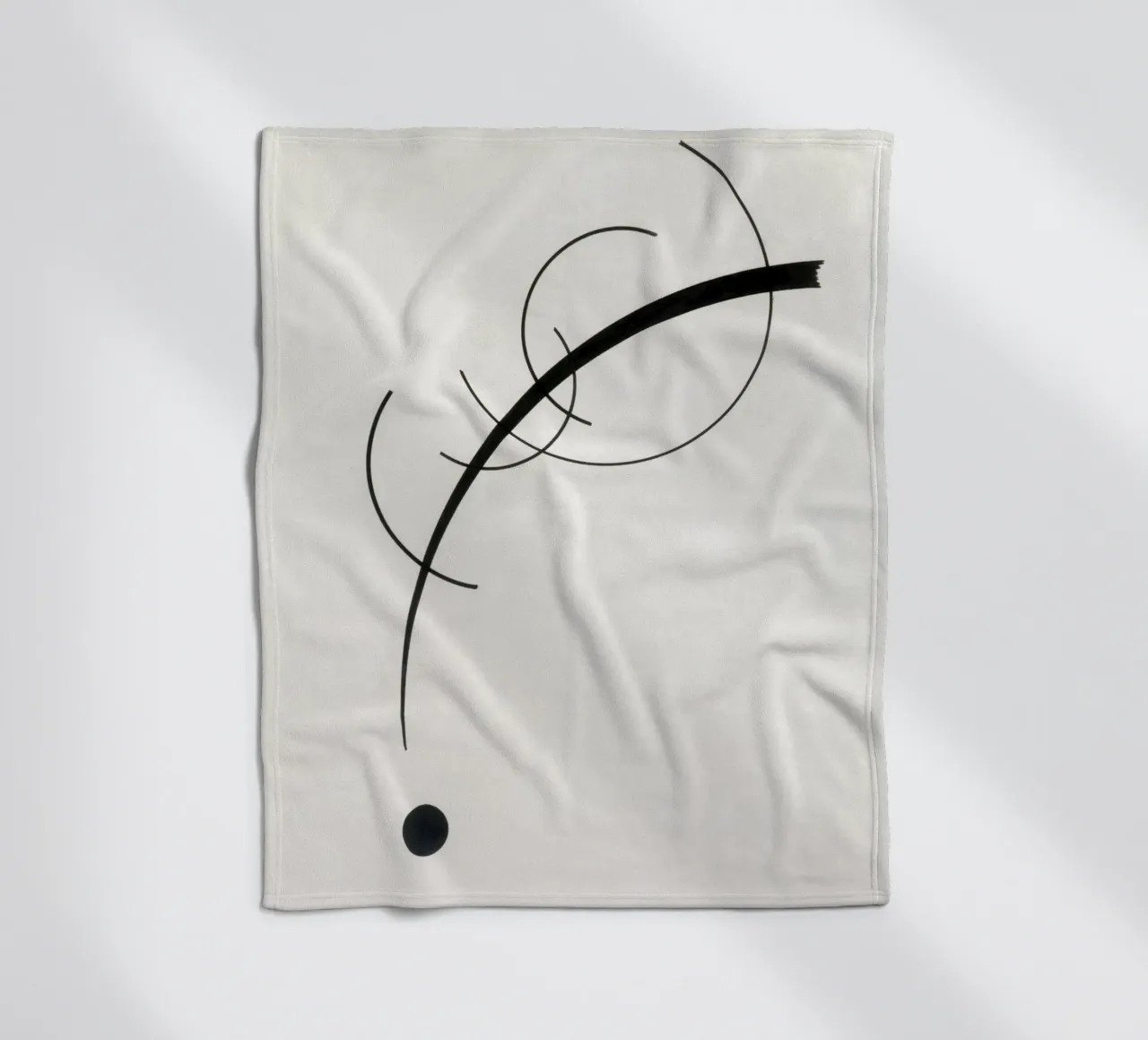 Free Curve to the Point coperta in pile da vintageshop