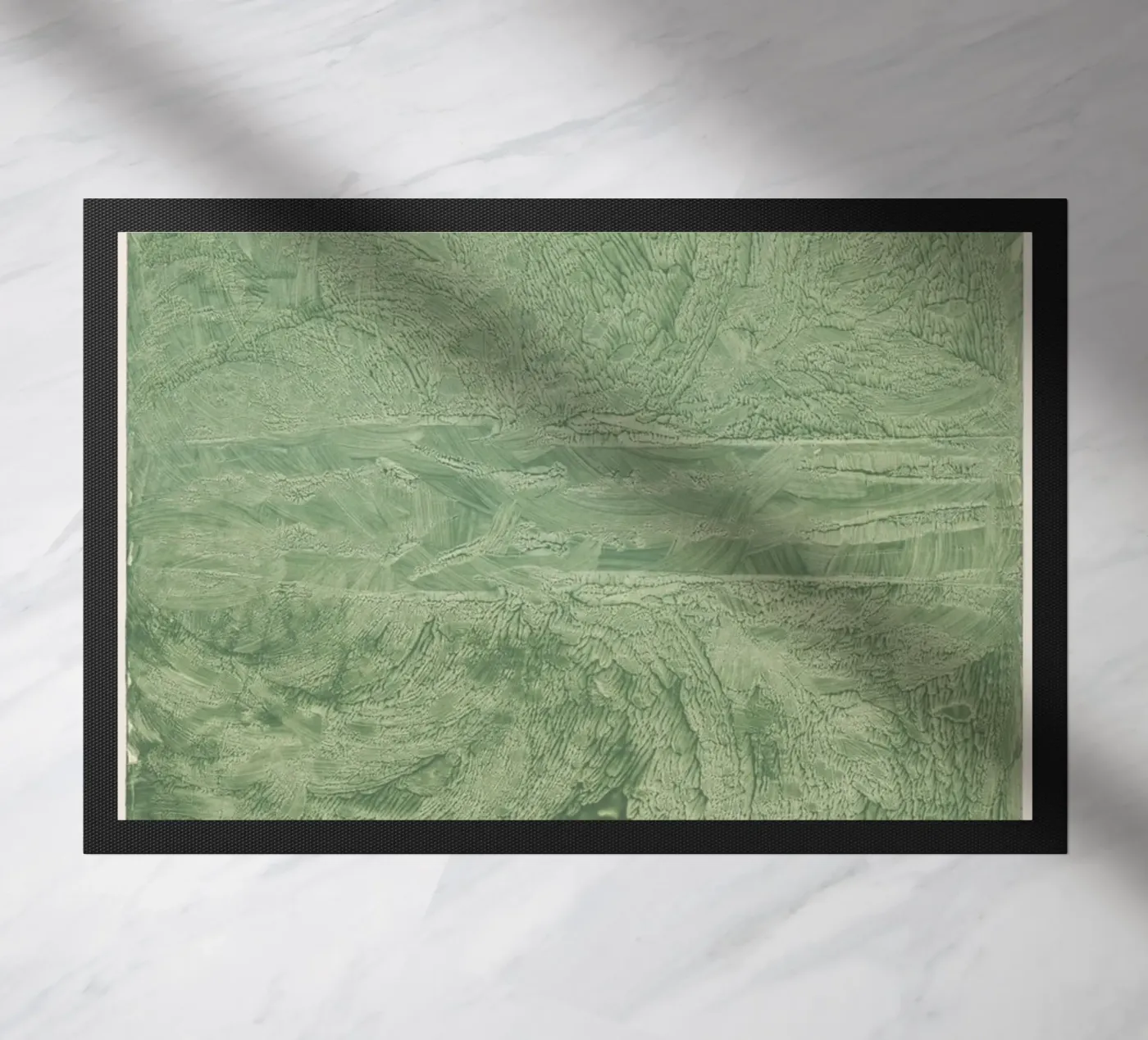 green texture paillasson de vintageshop