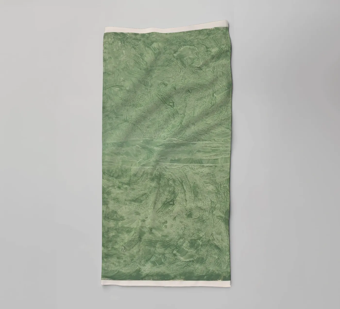 green texture badhanddoek van vintageshop