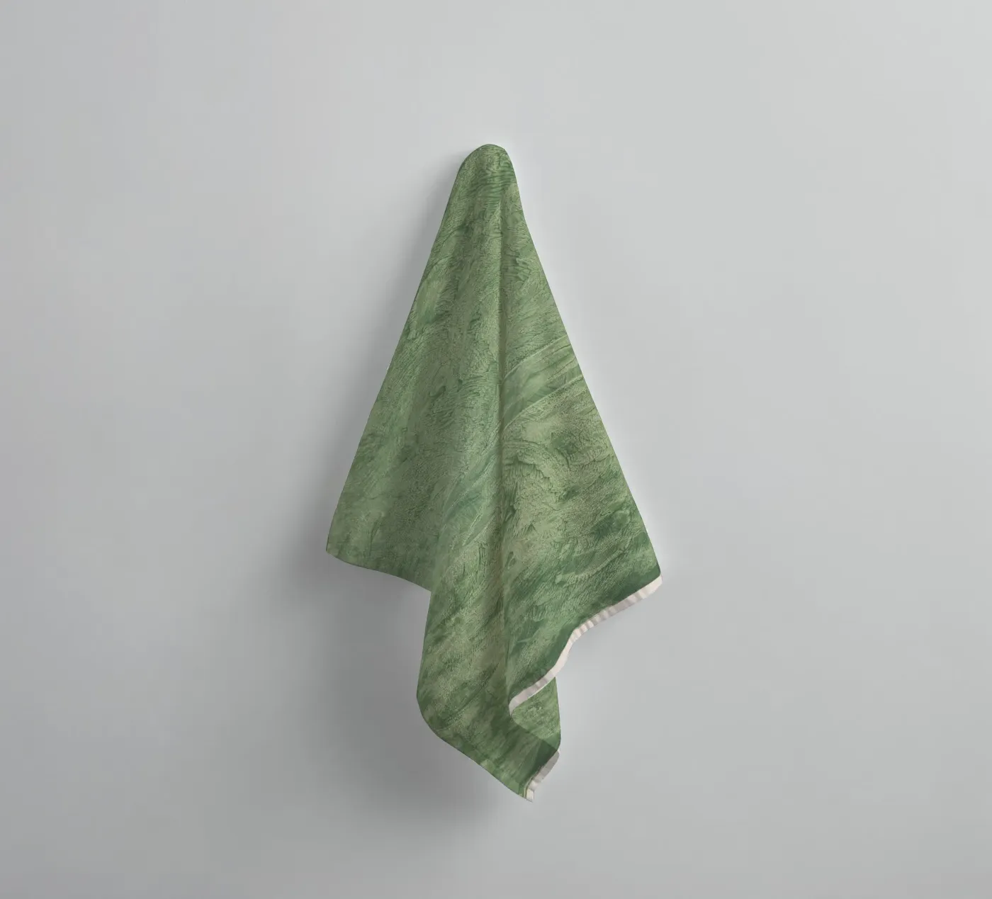 green texture badhanddoek van vintageshop