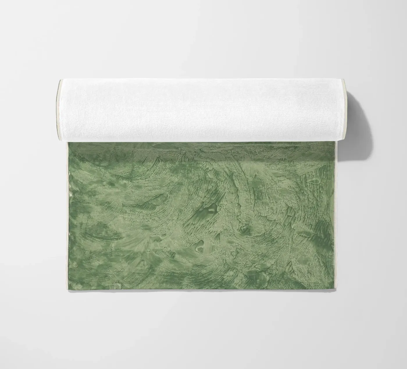 green texture telo mare da vintageshop