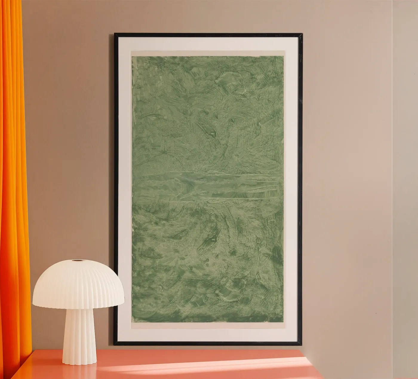 green texture poster van vintageshop