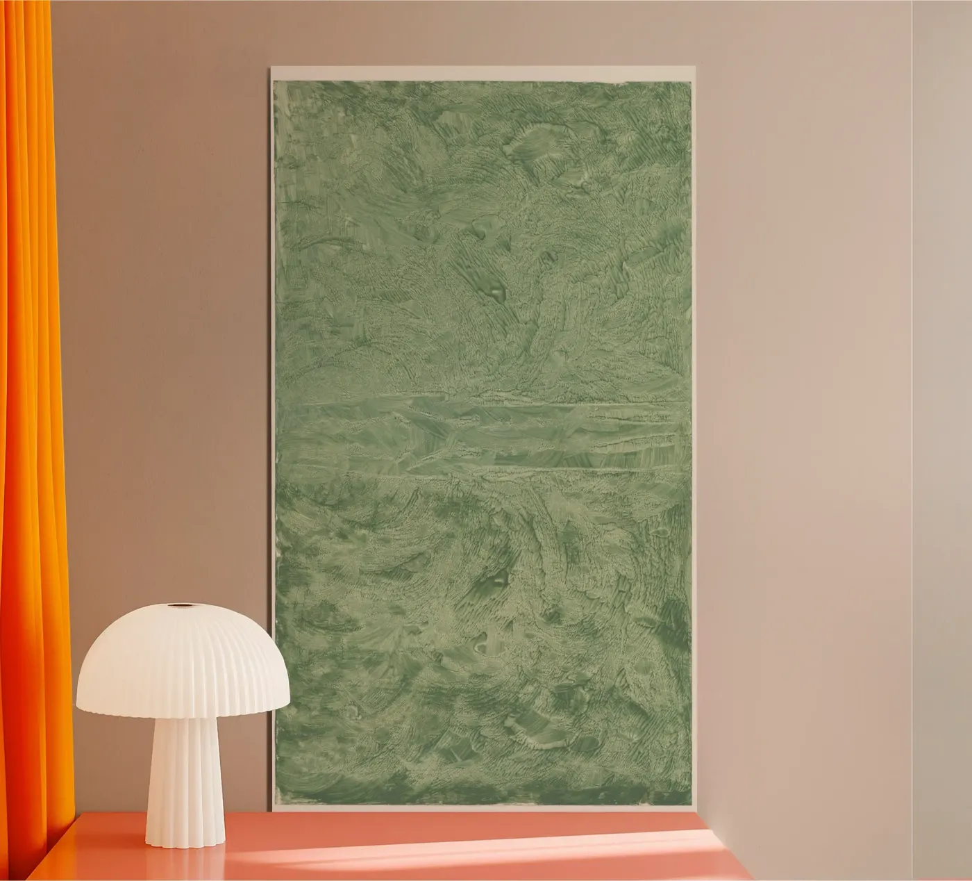 green texture poster van vintageshop