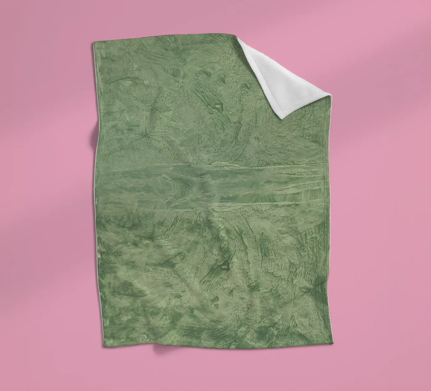 green texture Fleecedecke von vintageshop