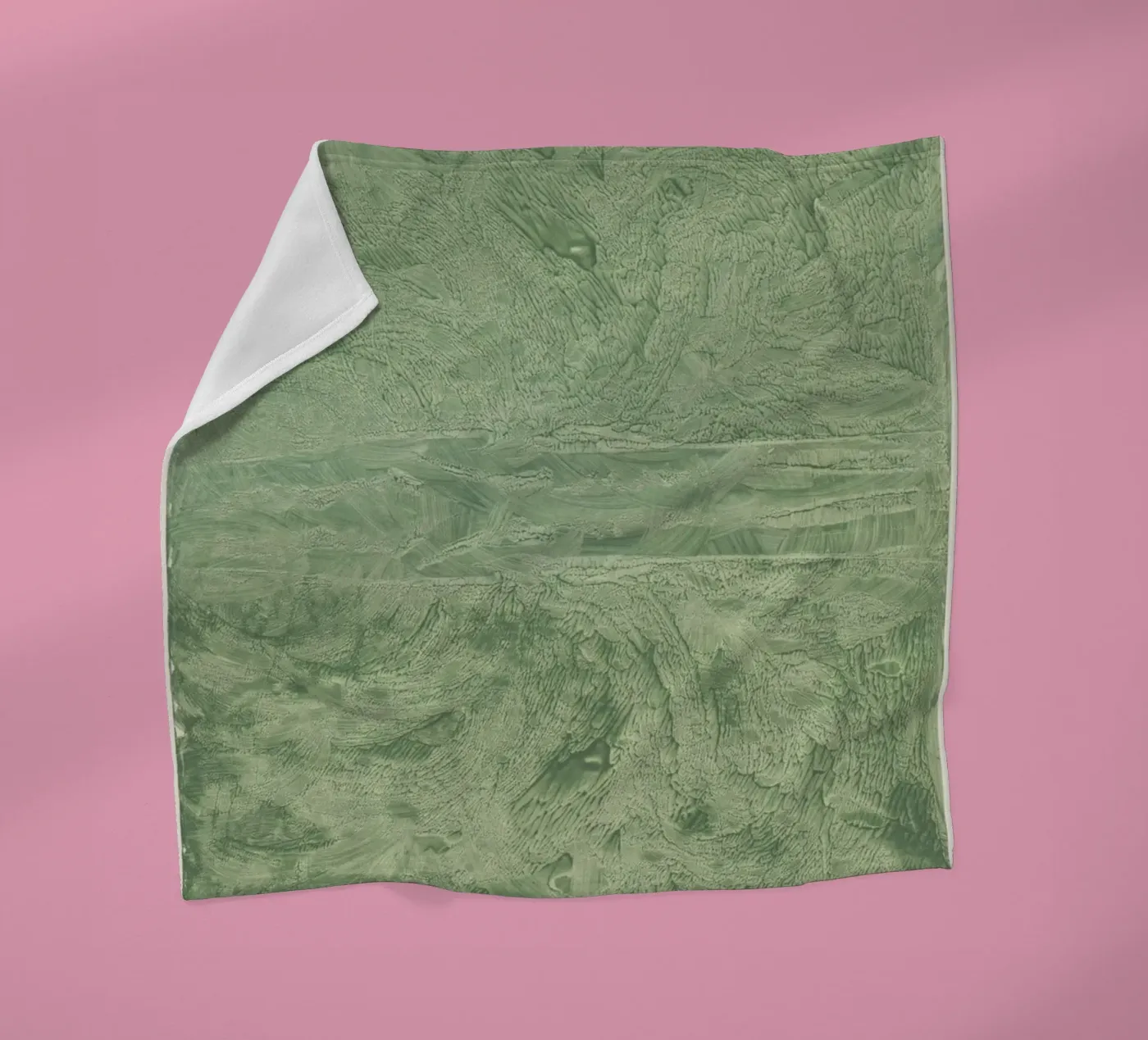 green texture Fleecedecke von vintageshop