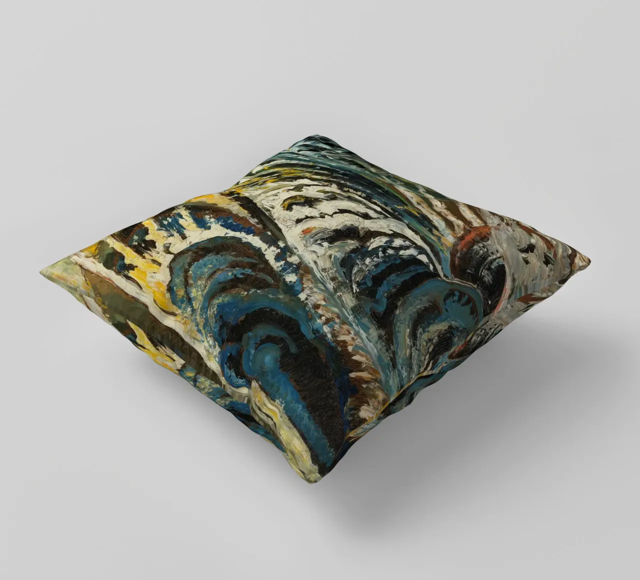 Abstract-futurist Composition cuscino da vintageshop