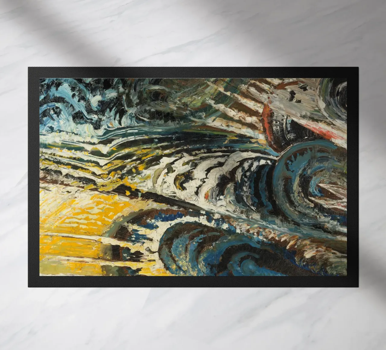 Abstract-futurist Composition zerbino da vintageshop